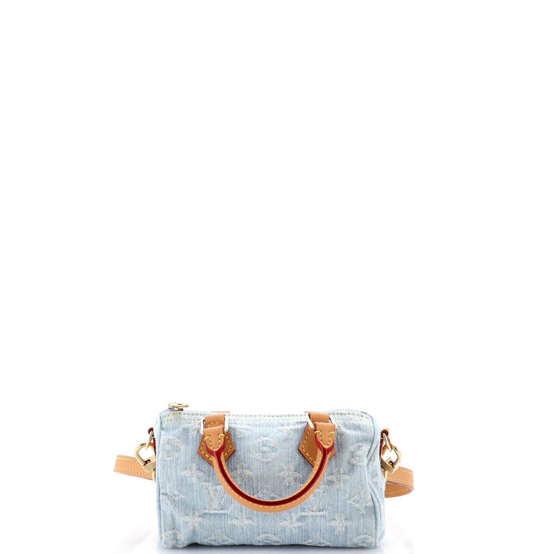 Louis Vuitton Speedy Bandouliere NM Bag Monogram Denim Sky Nano
