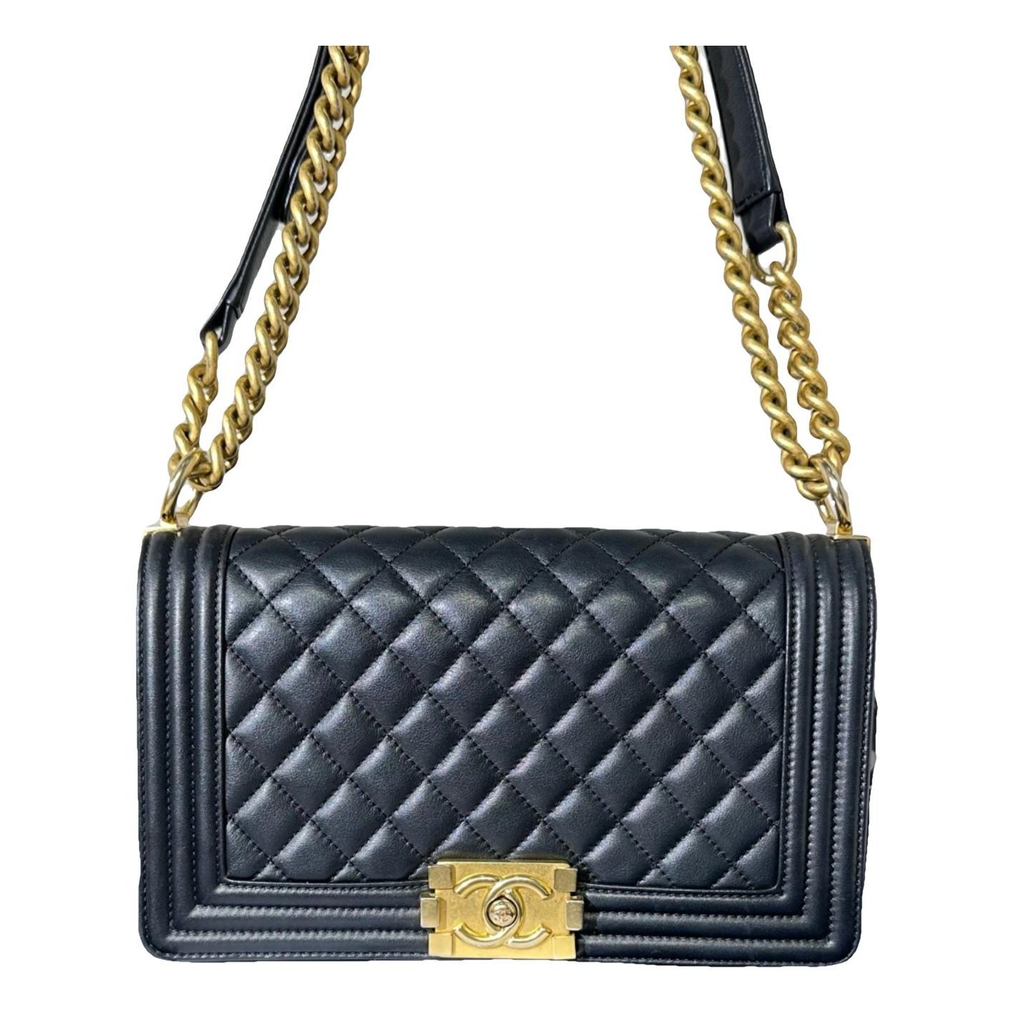 Boy leather crossbody bag