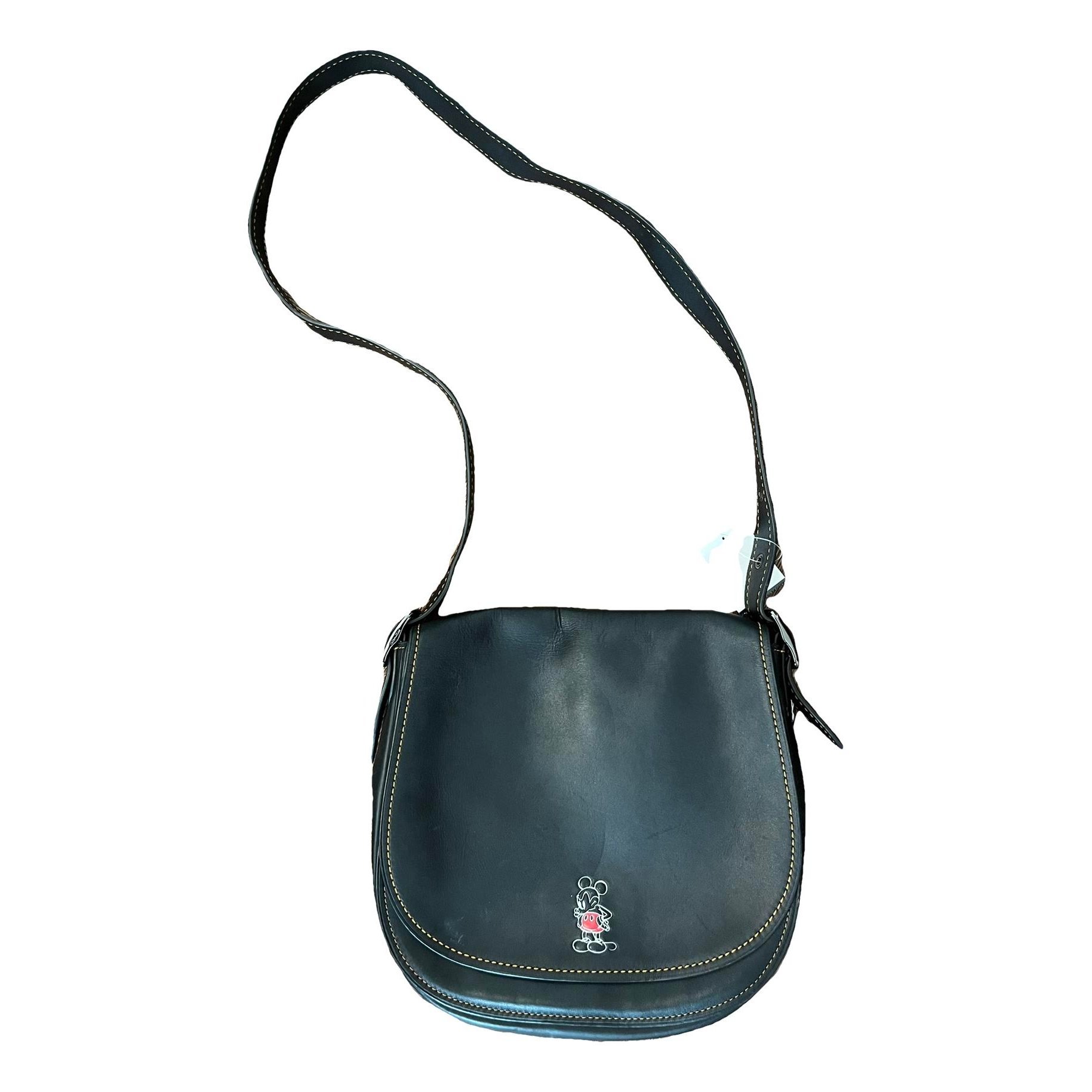 Leather crossbody bag