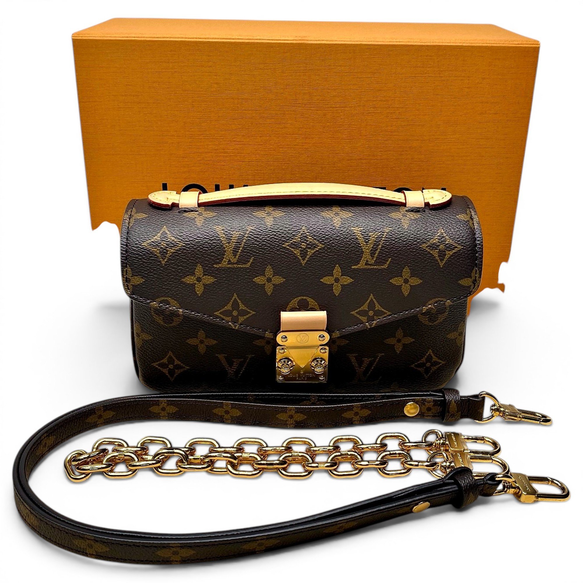 Metis leather crossbody bag