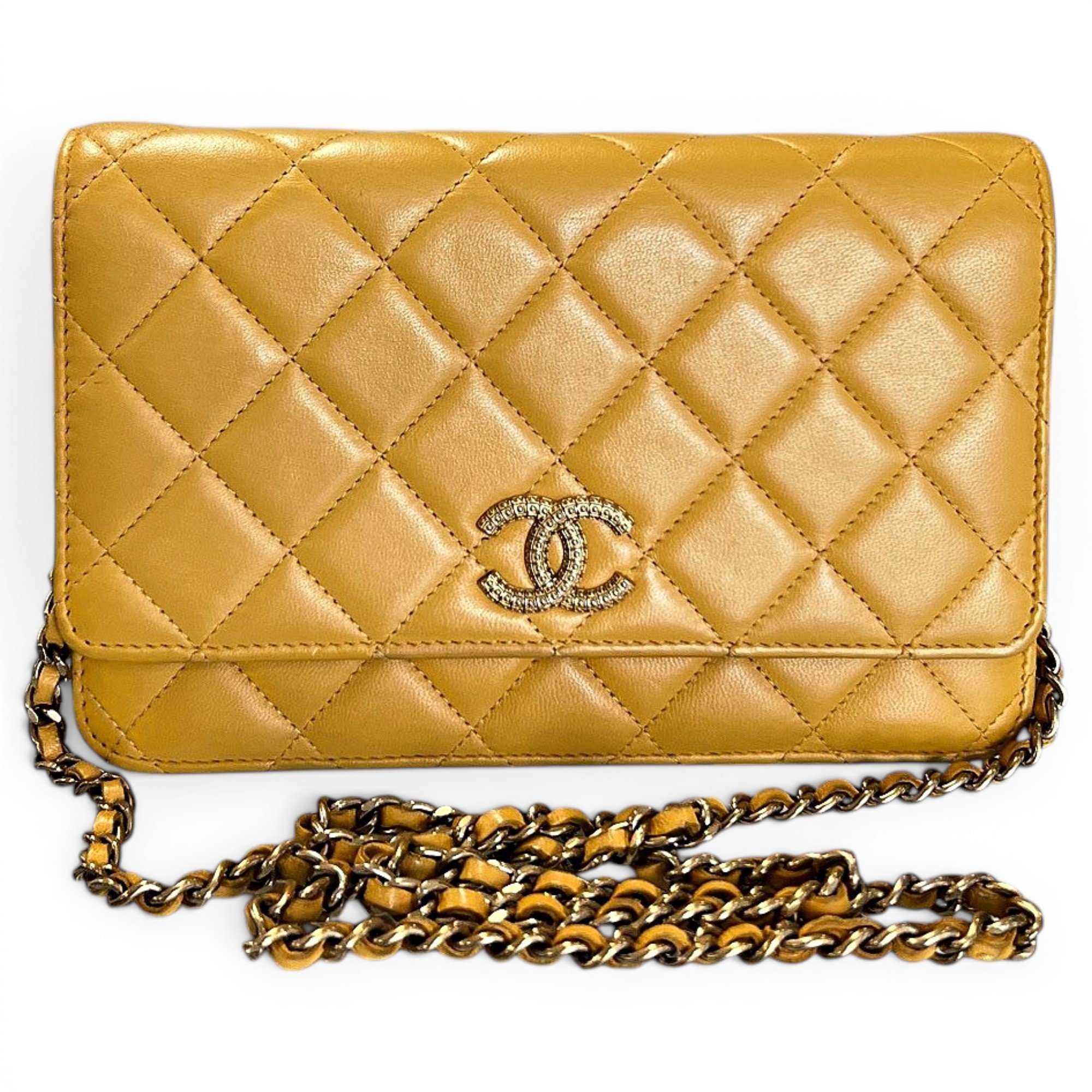 Wallet On Chain Timeless/Classique leather crossbody bag