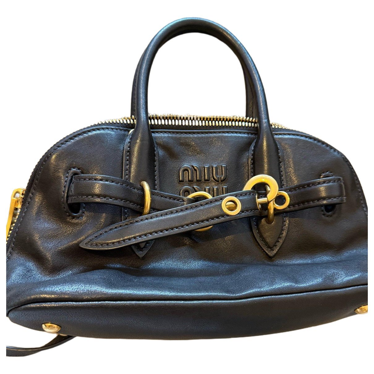 Aventure leather handbag