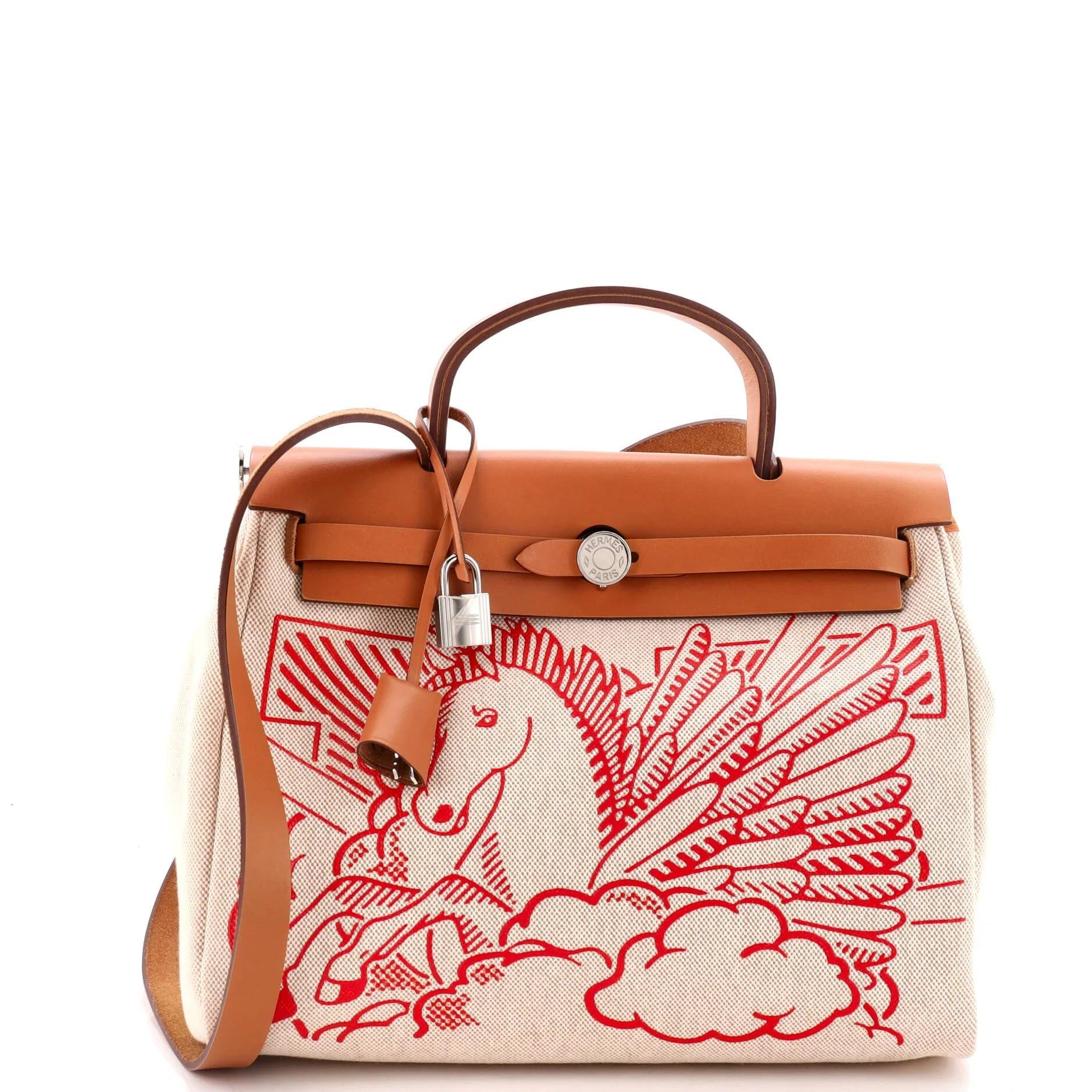 Herbag leather handbag