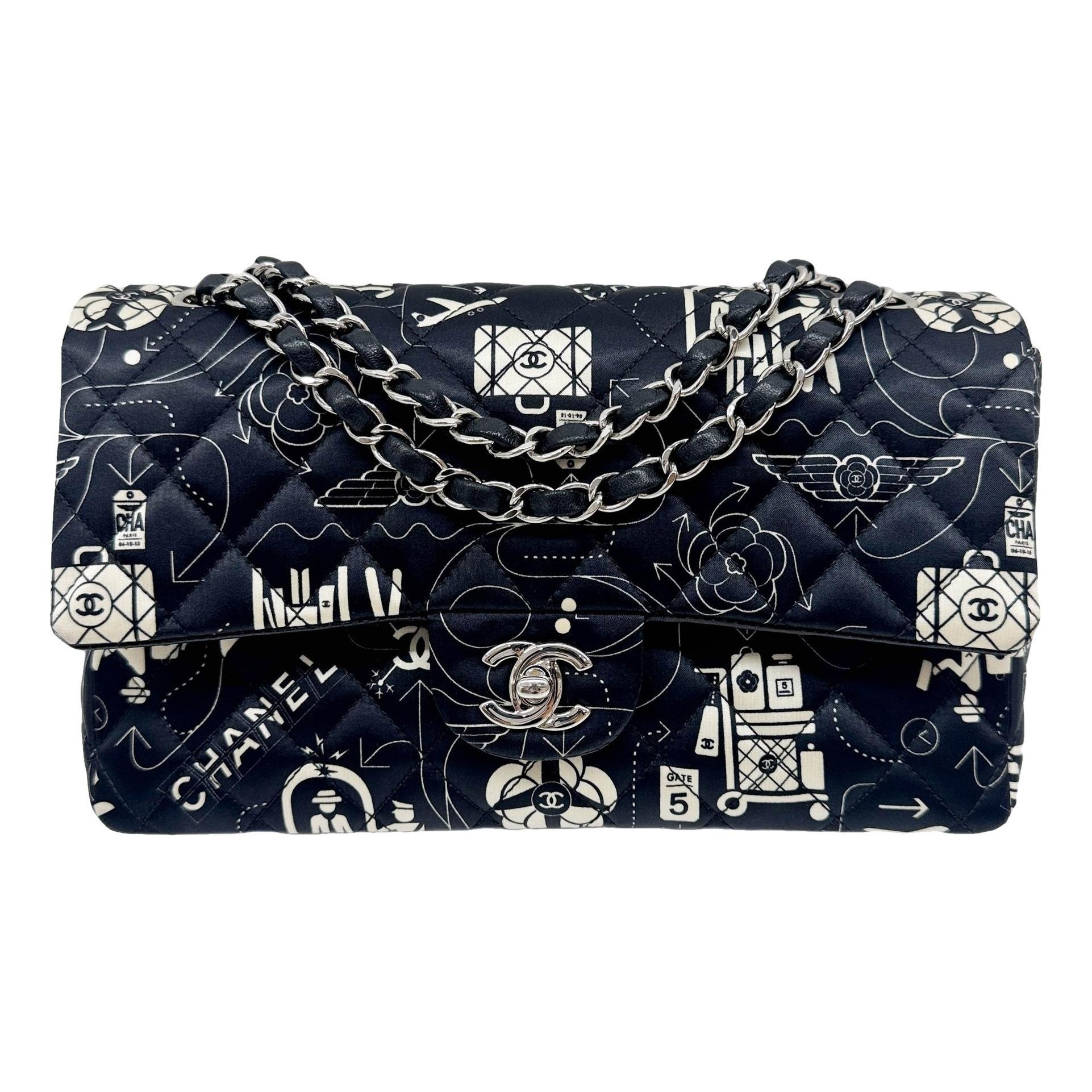 Timeless/Classique silk handbag