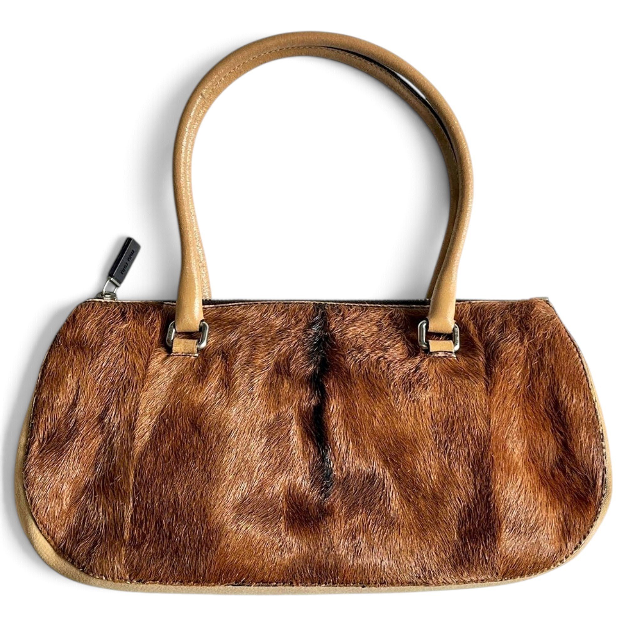 Miu Miu Pony-style calfskin handbag