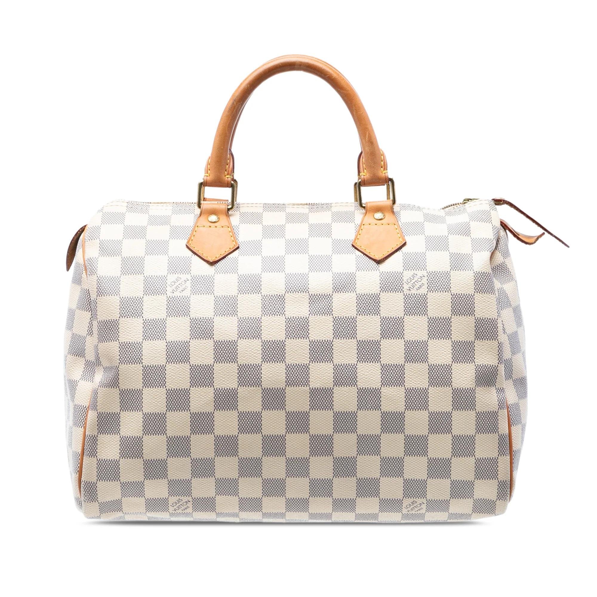 Speedy leather bag