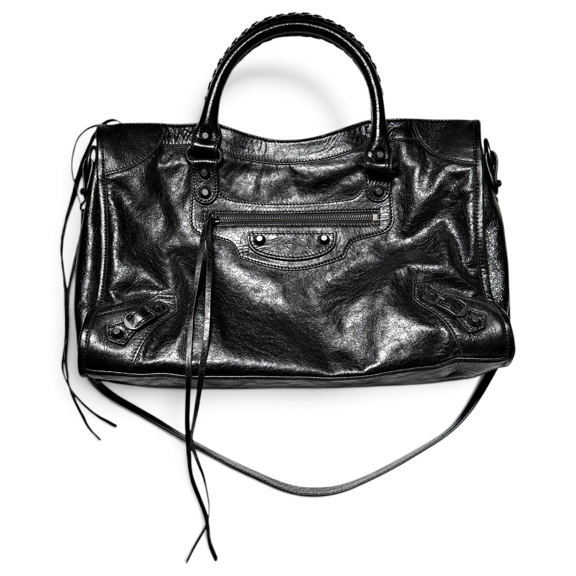 Balenciaga City leather handbag
