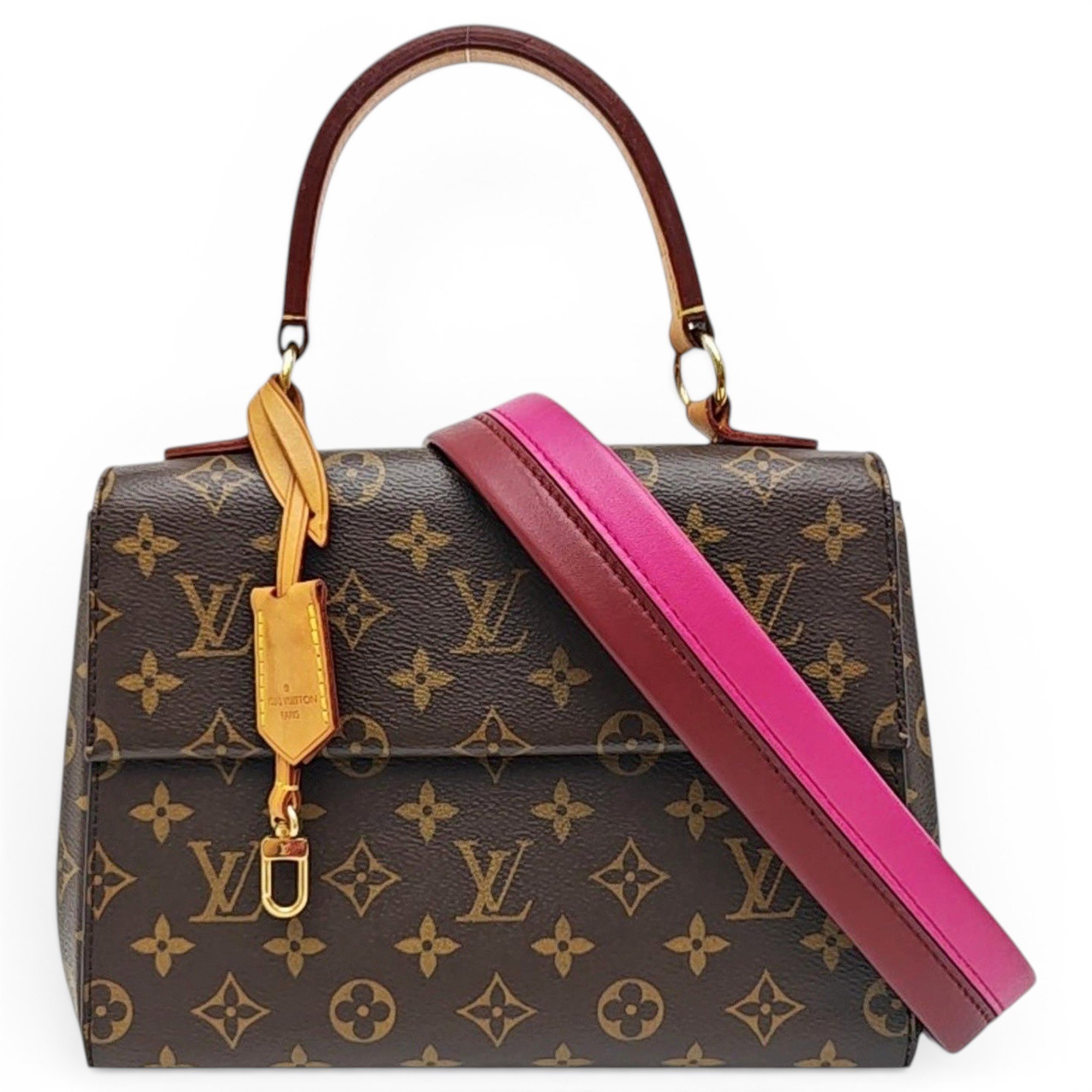 Cluny leather handbag