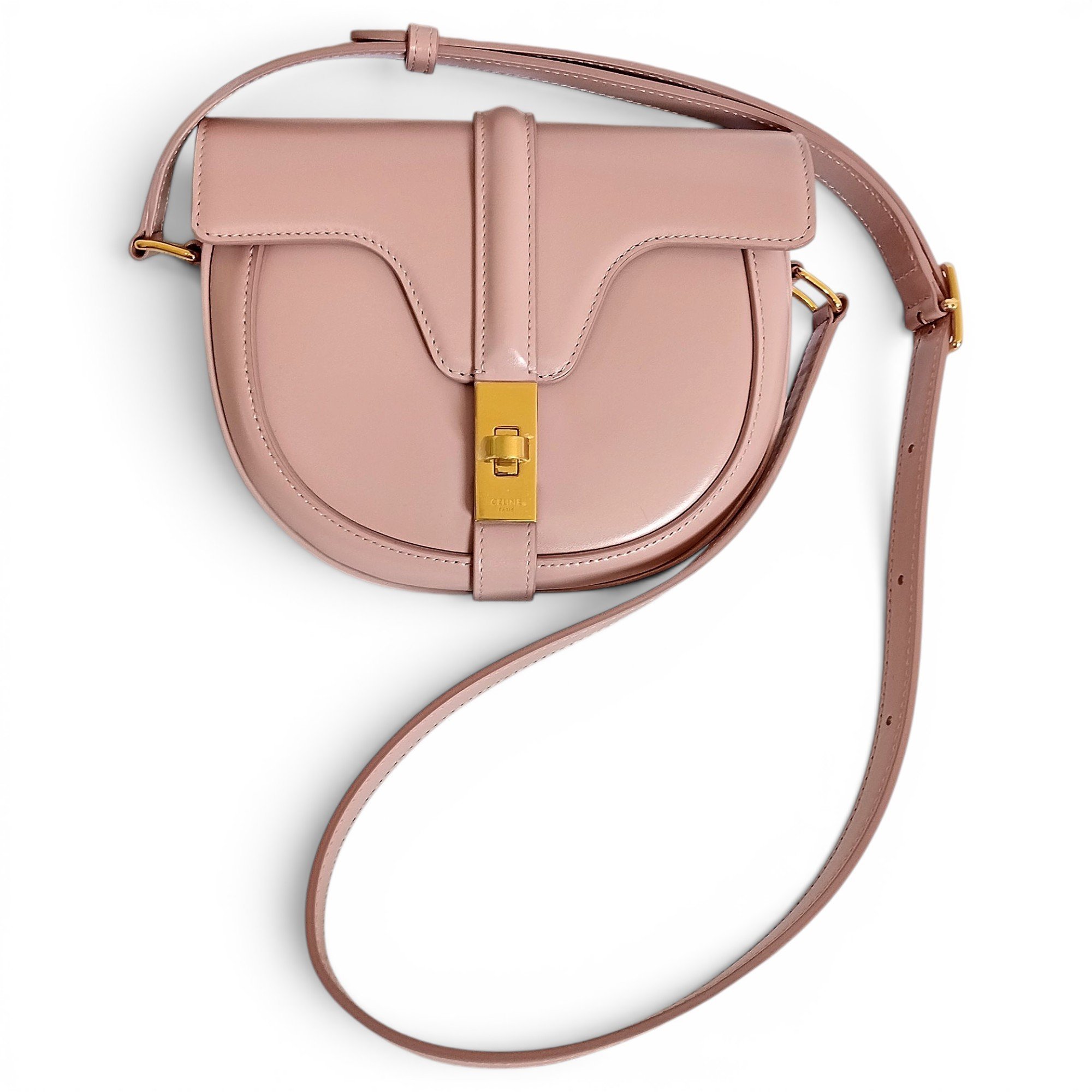 SAC 16 BESACE leather handbag