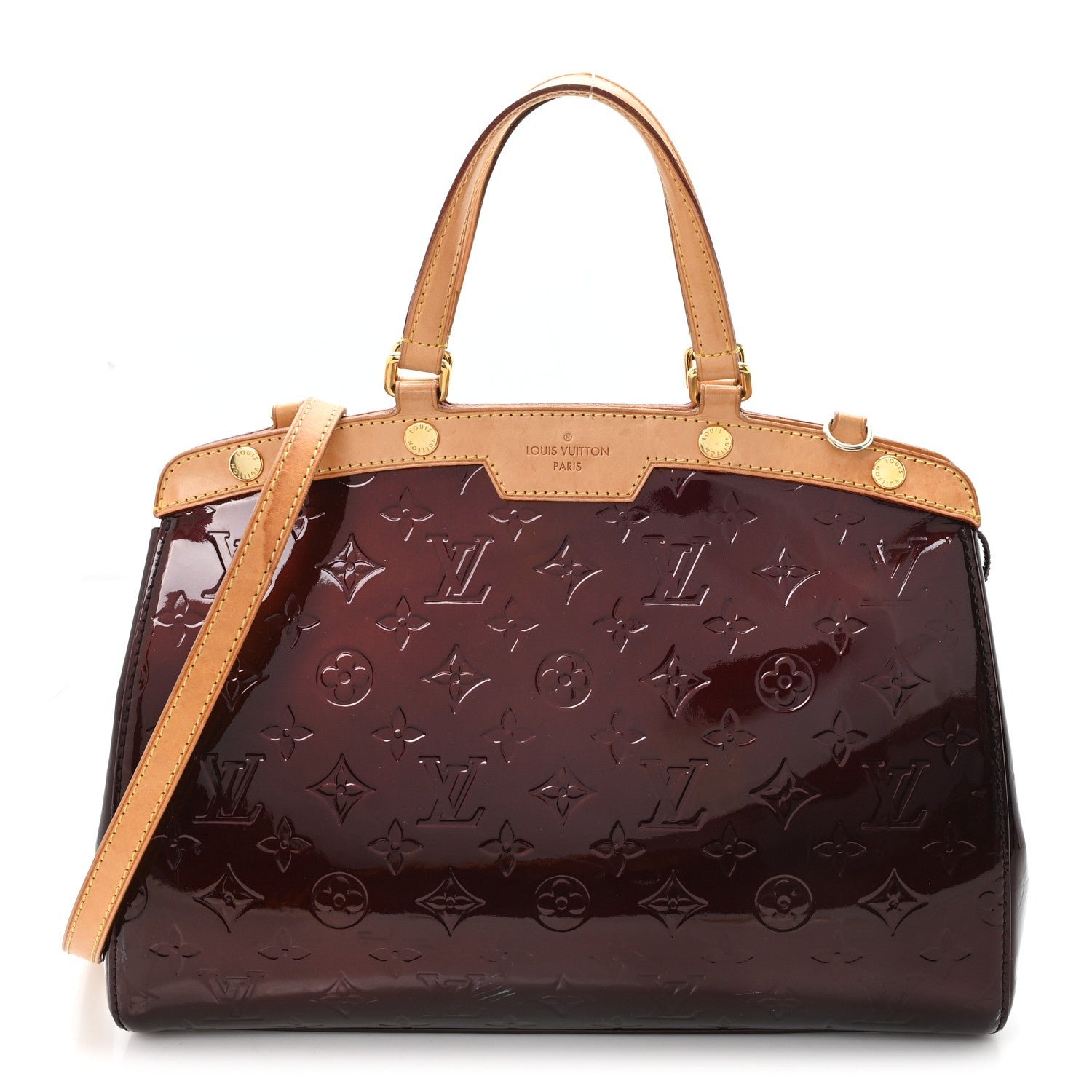 Louis Vuitton Vernis Brea MM Amarante