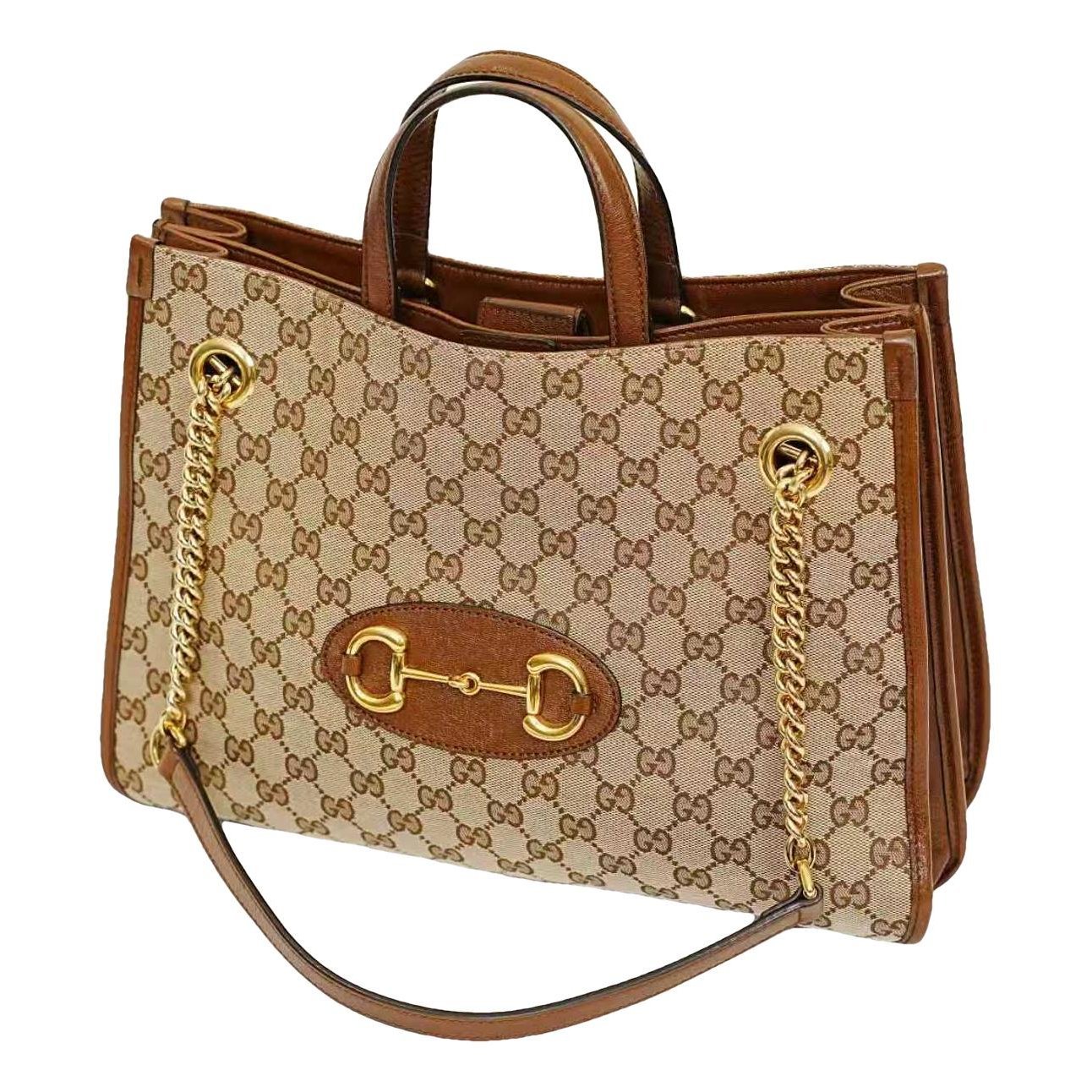 Leather tote