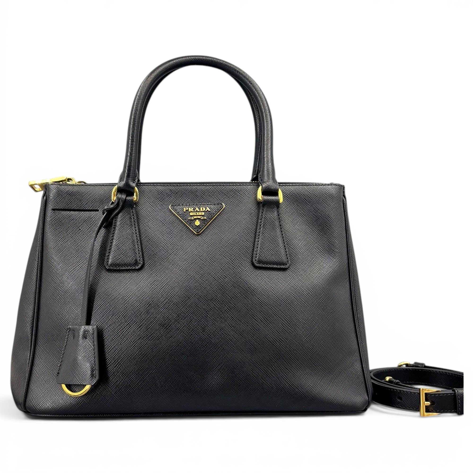 Galleria leather handbag
