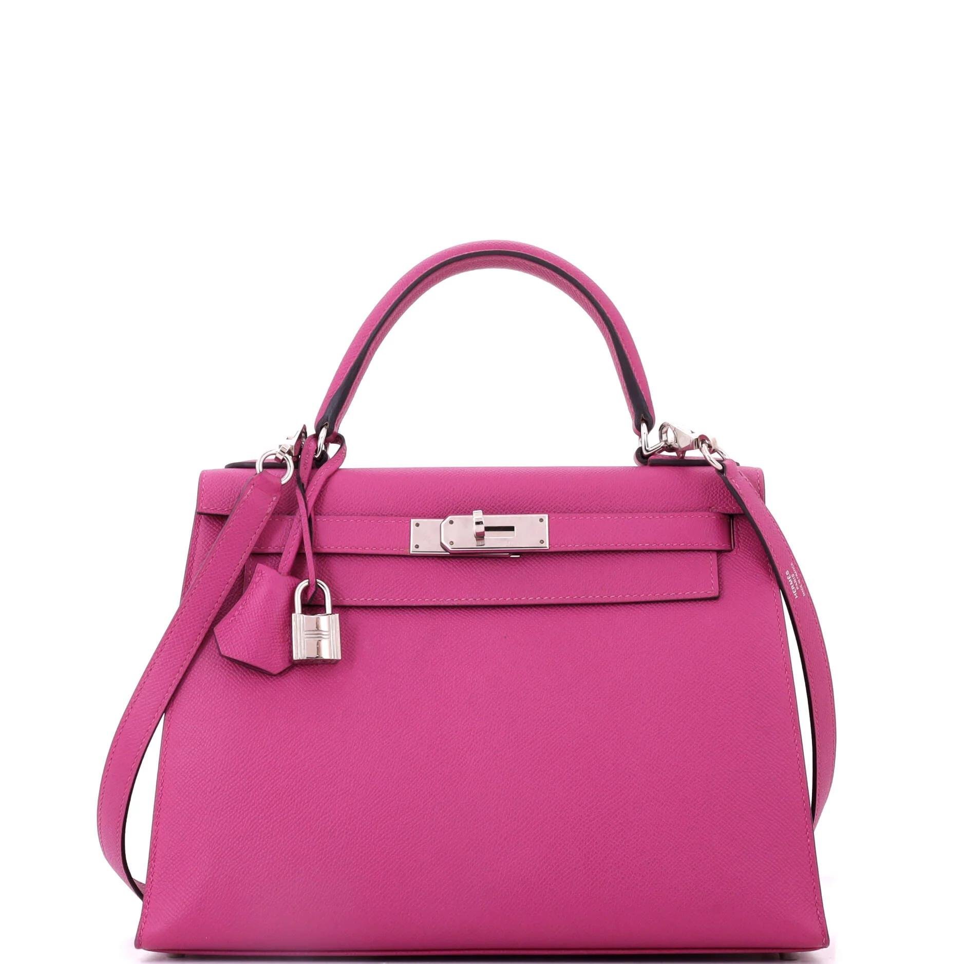 Kelly 28 leather handbag