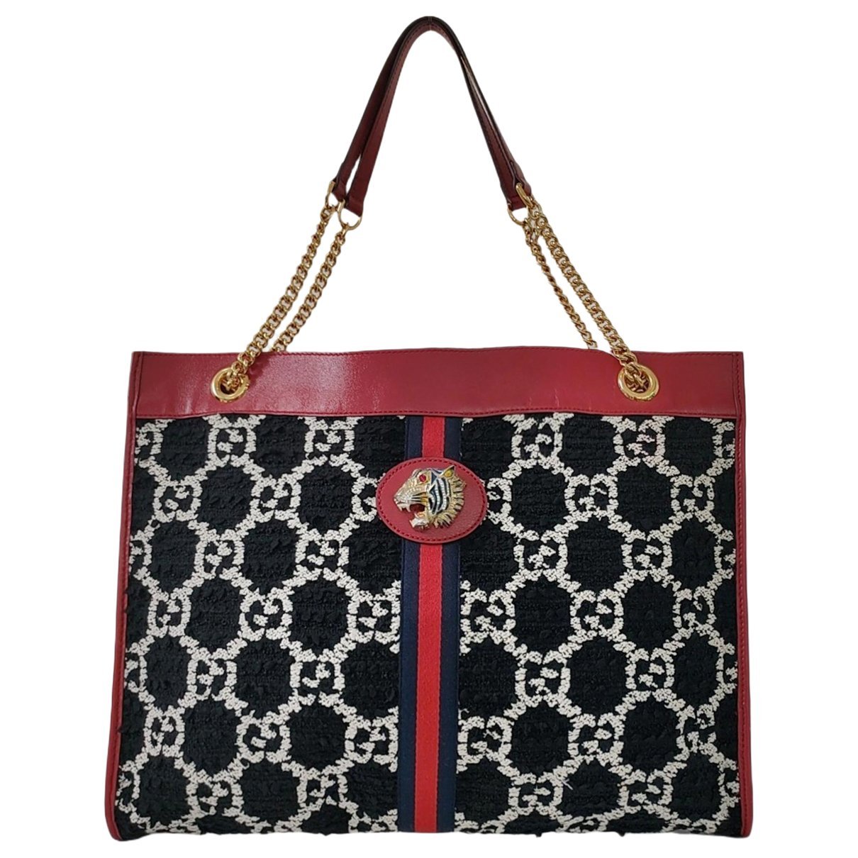 Rajah tweed handbag