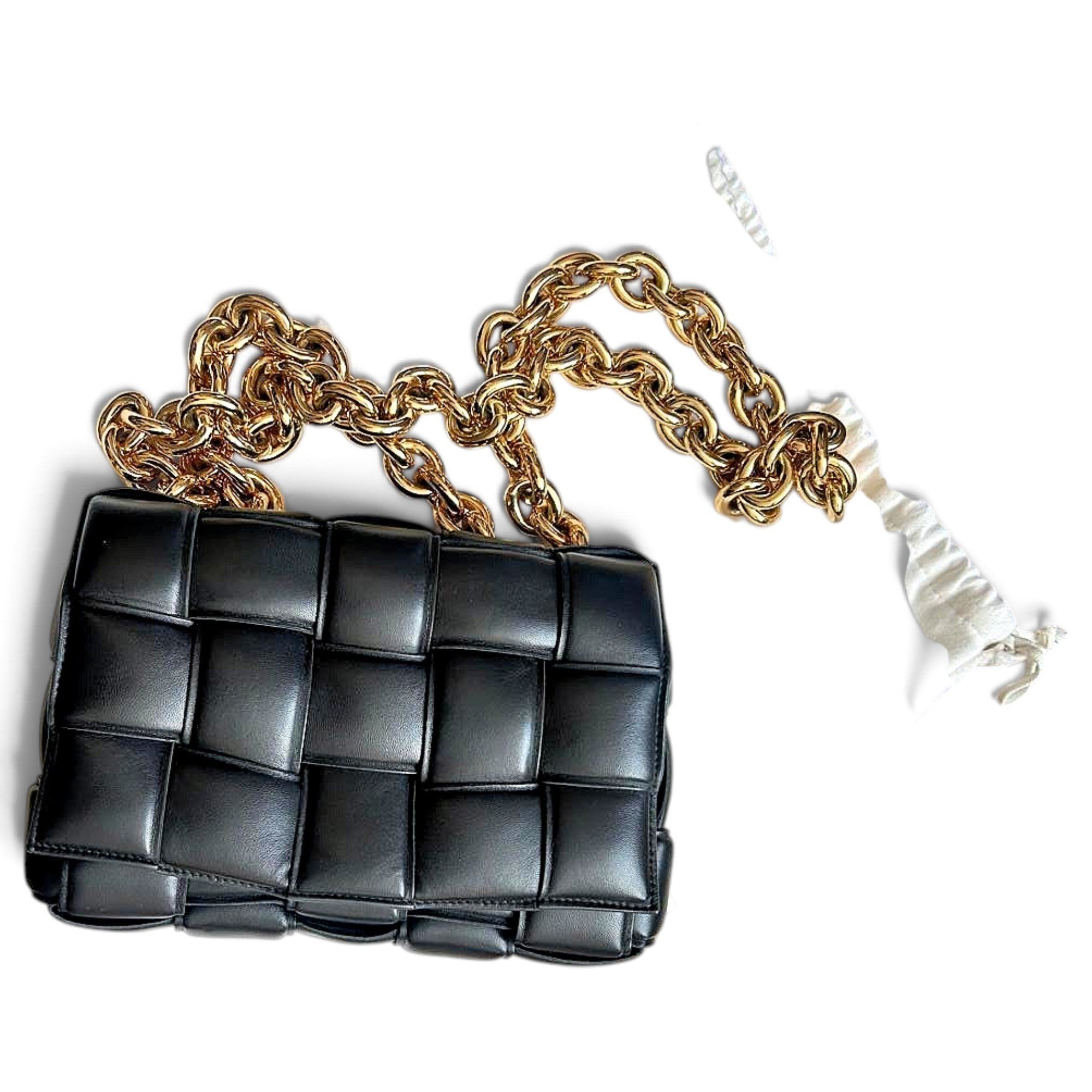 Cassette leather crossbody bag