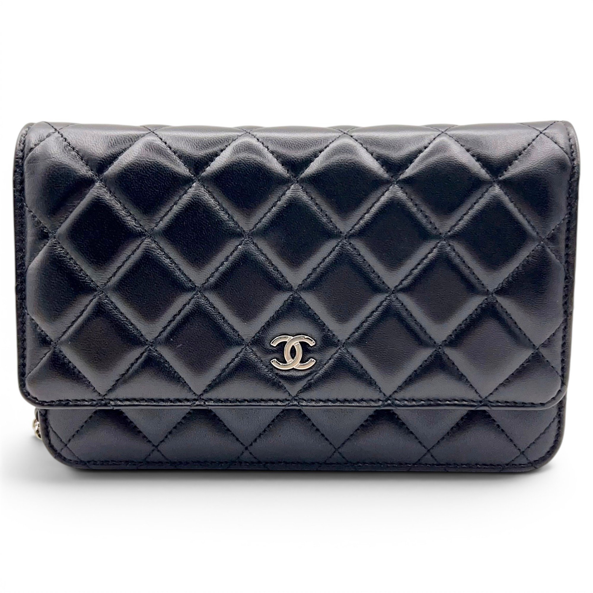 Wallet On Chain Timeless/Classique leather handbag