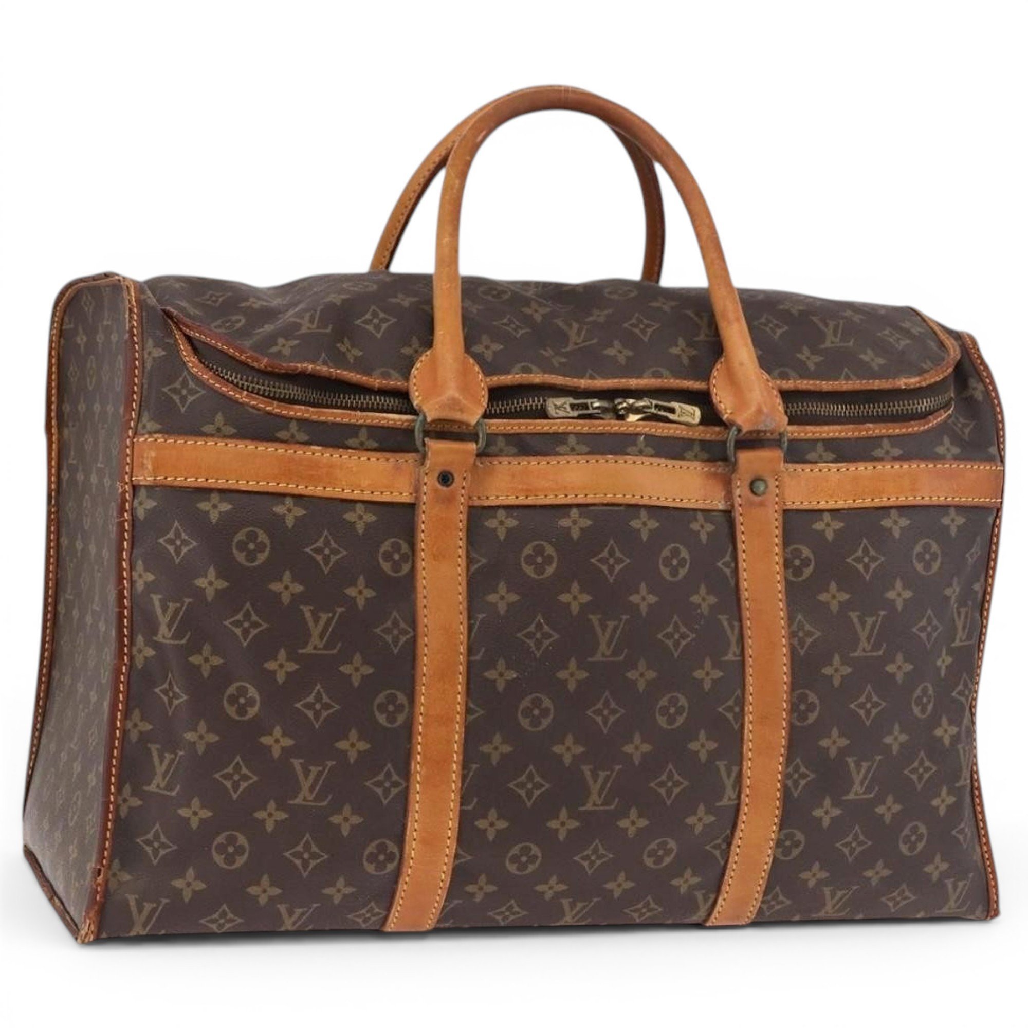 Chasse leather travel bag