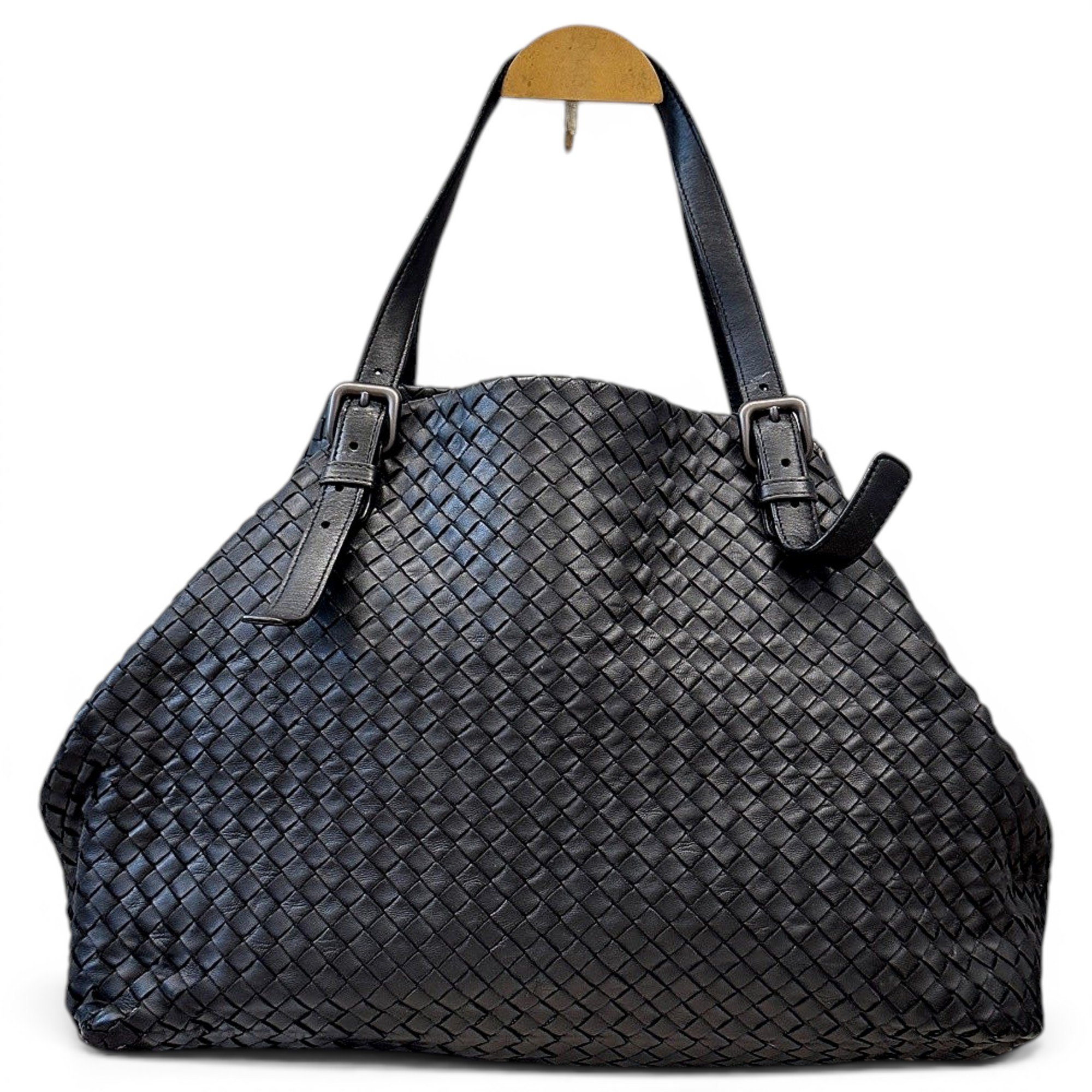 Fourre-Tout leather handbag