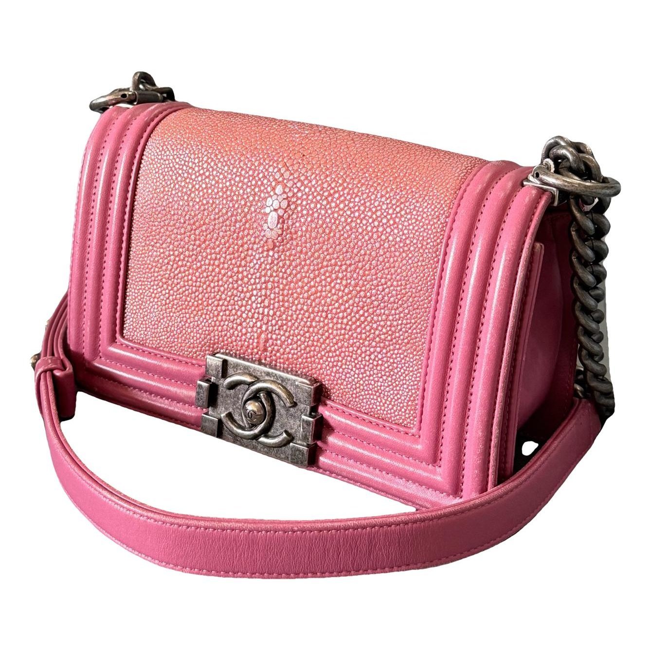 Boy leather crossbody bag