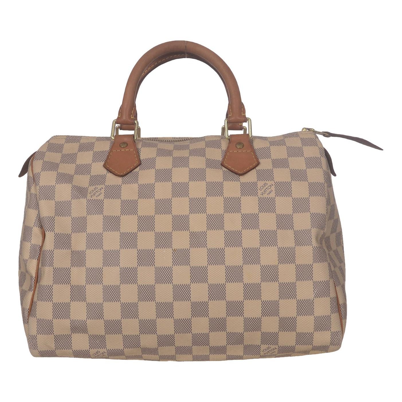 Speedy leather handbag