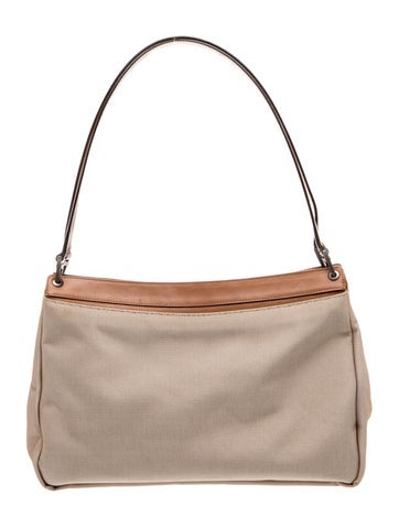Bally Canvas Shoulder Bag