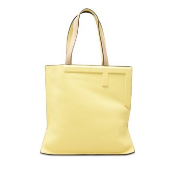 Medium Bicolor Smooth Calfskin Flip Tote