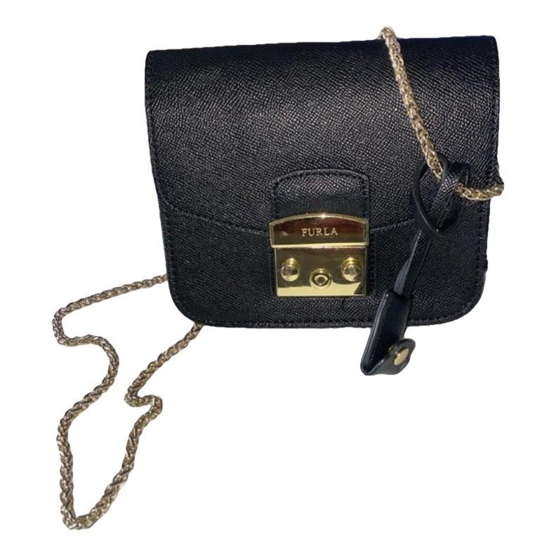 Furla Metropolis leather clutch bag
