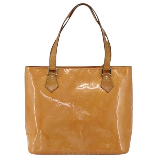 Houston patent leather handbag