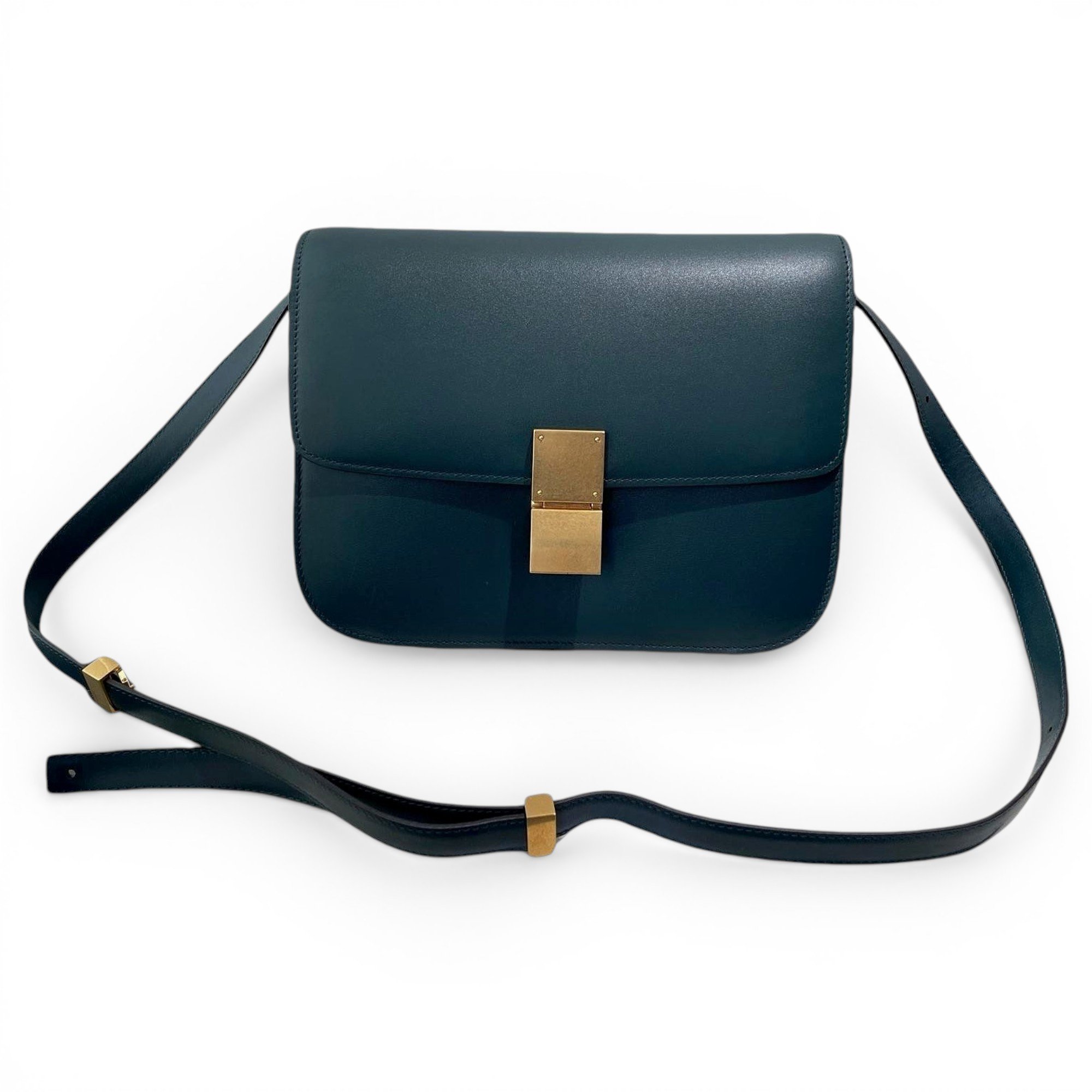 Classic leather handbag