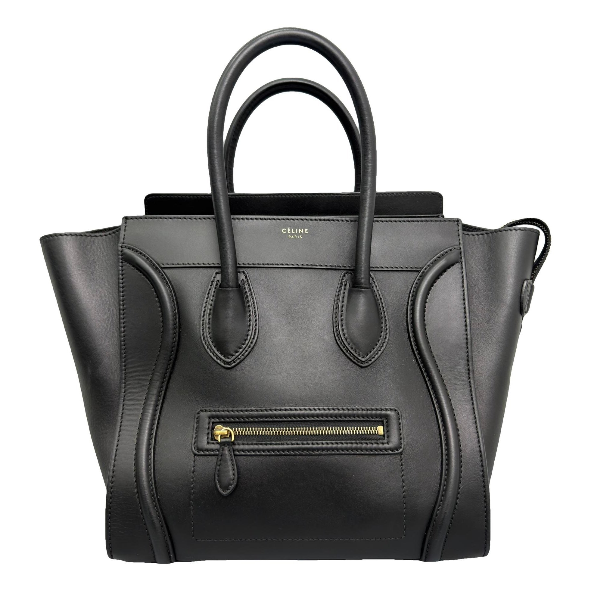 Luggage leather handbag
