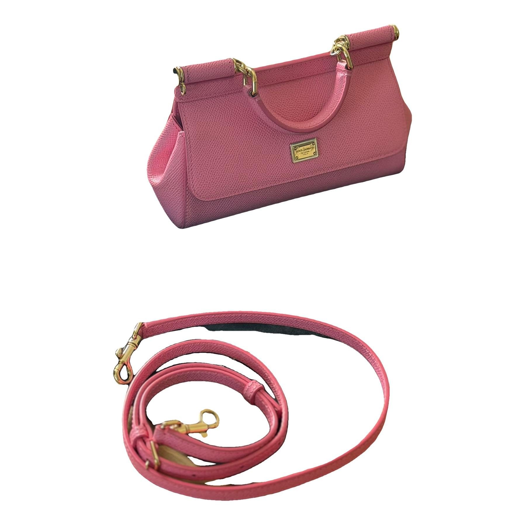 Dolce & Gabbana Sicily leather handbag