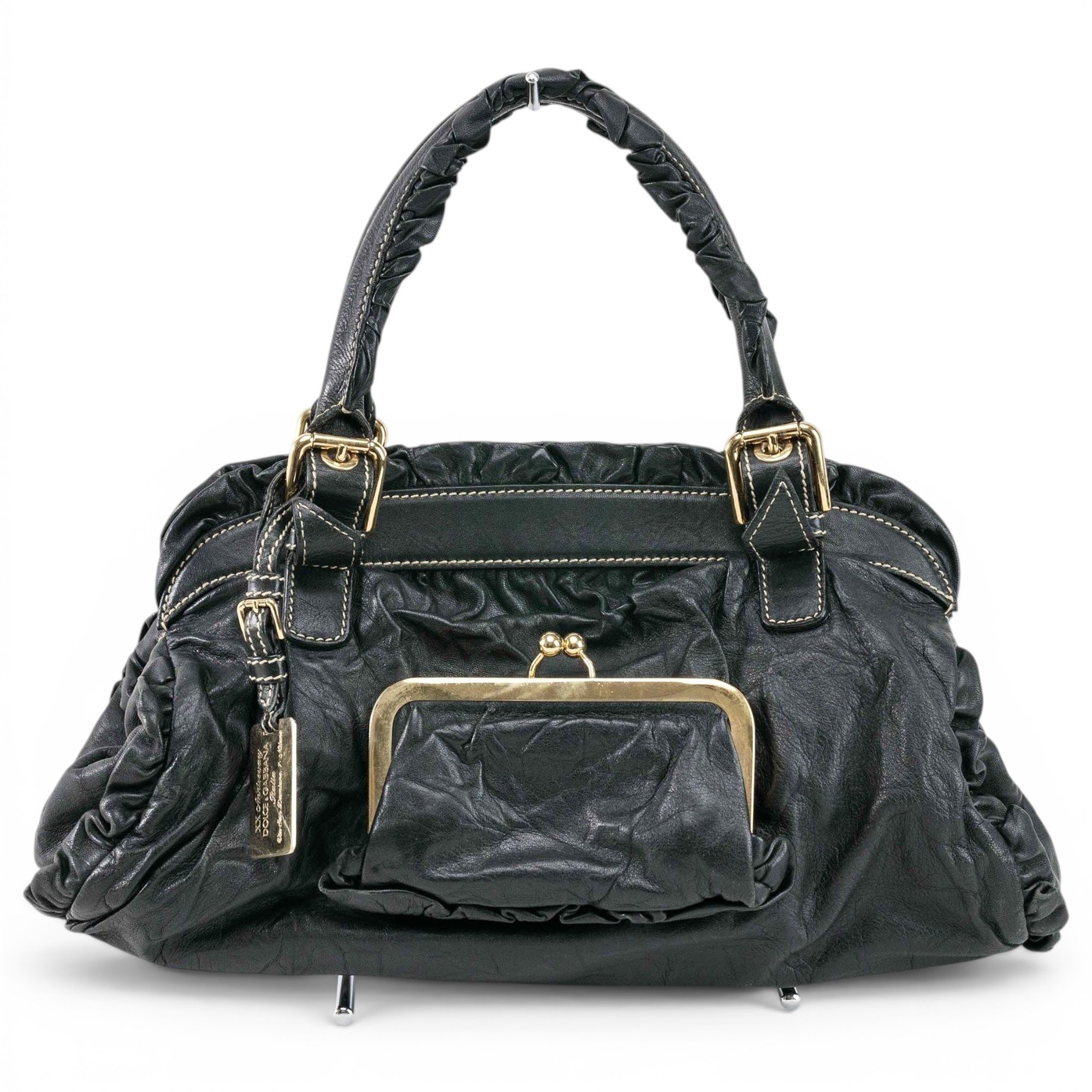 Leather handbag