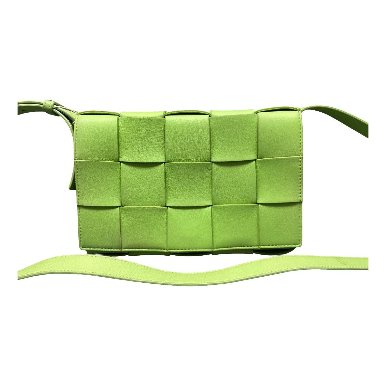 Cassette leather crossbody bag