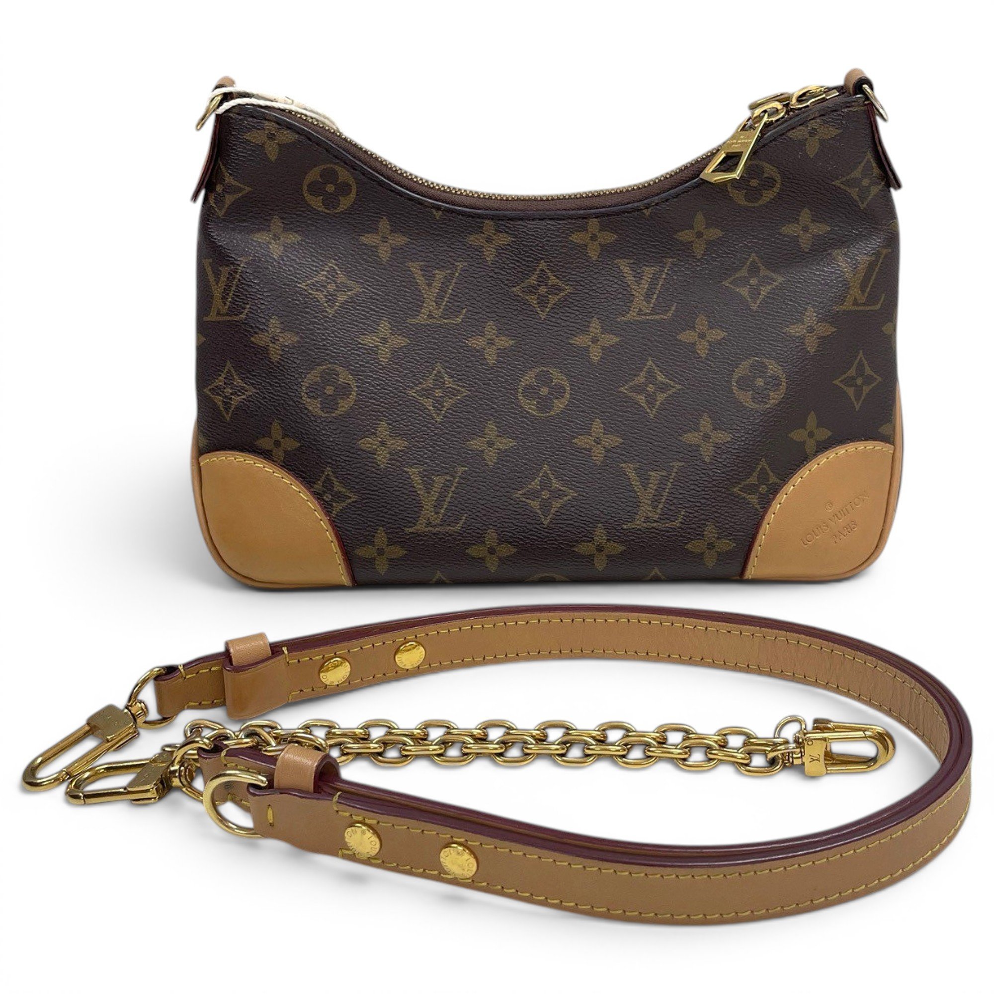 Boulogne leather crossbody bag