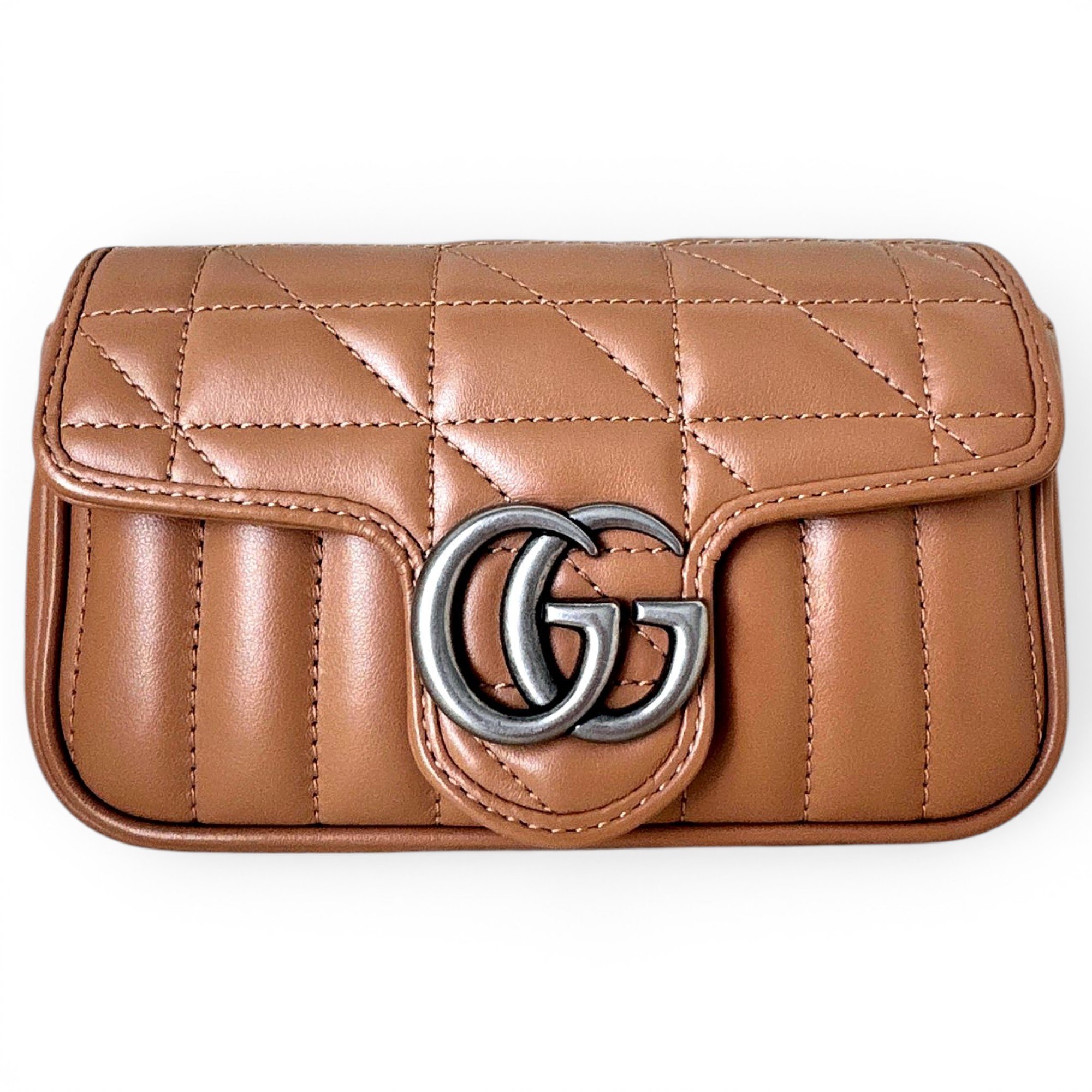 Gucci GG Marmont Flap leather crossbody bag