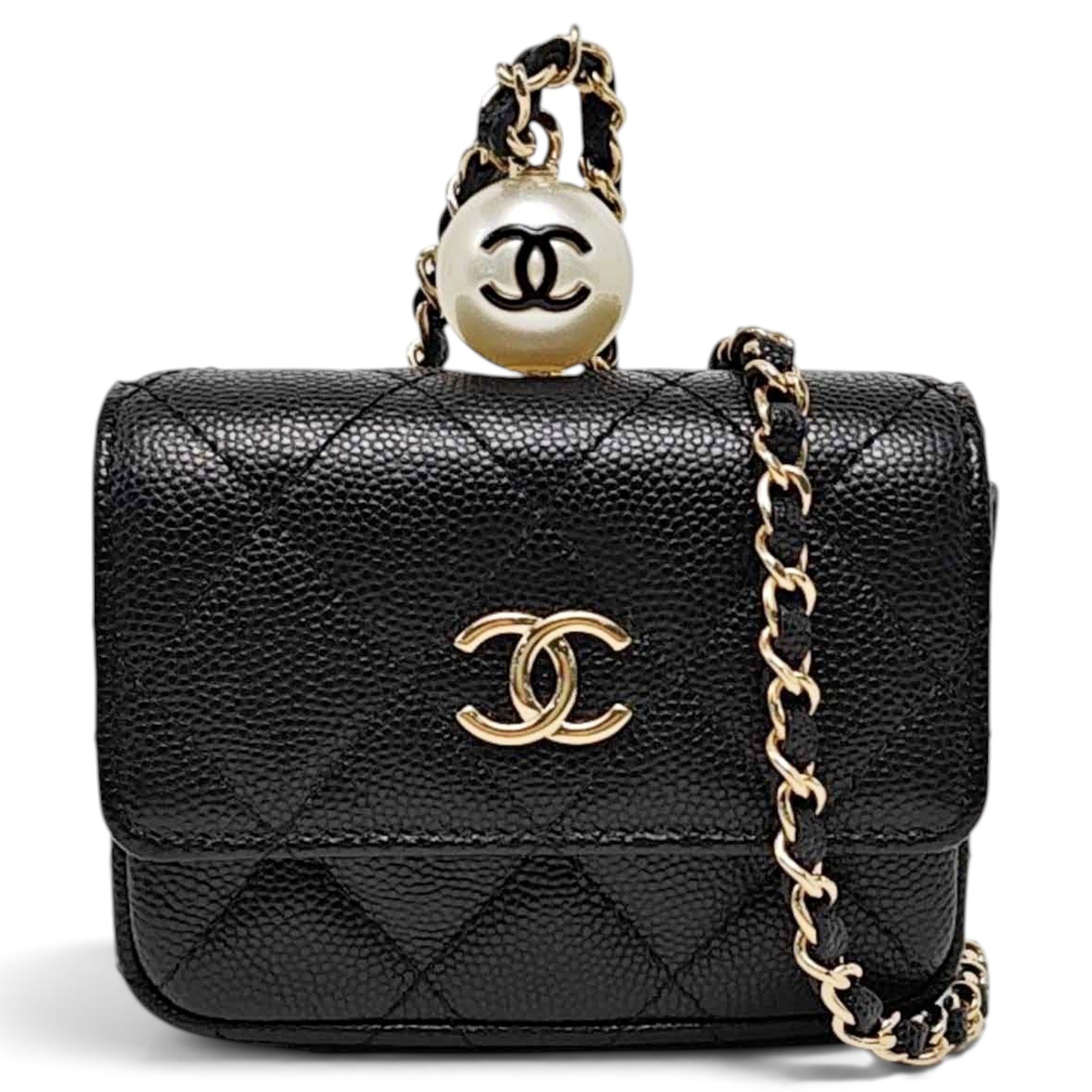 Wallet On Chain Timeless/Classique leather crossbody bag