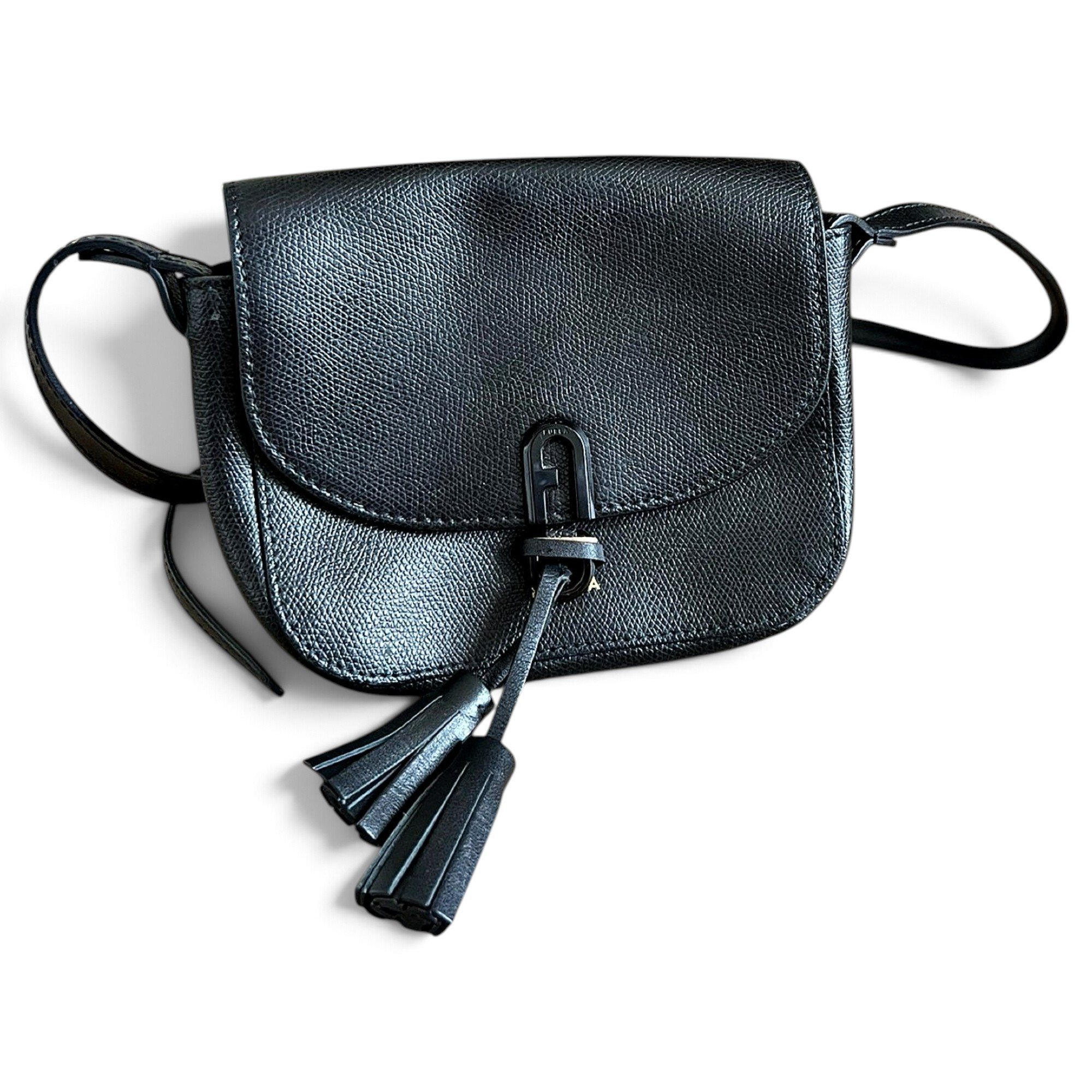 Leather crossbody bag