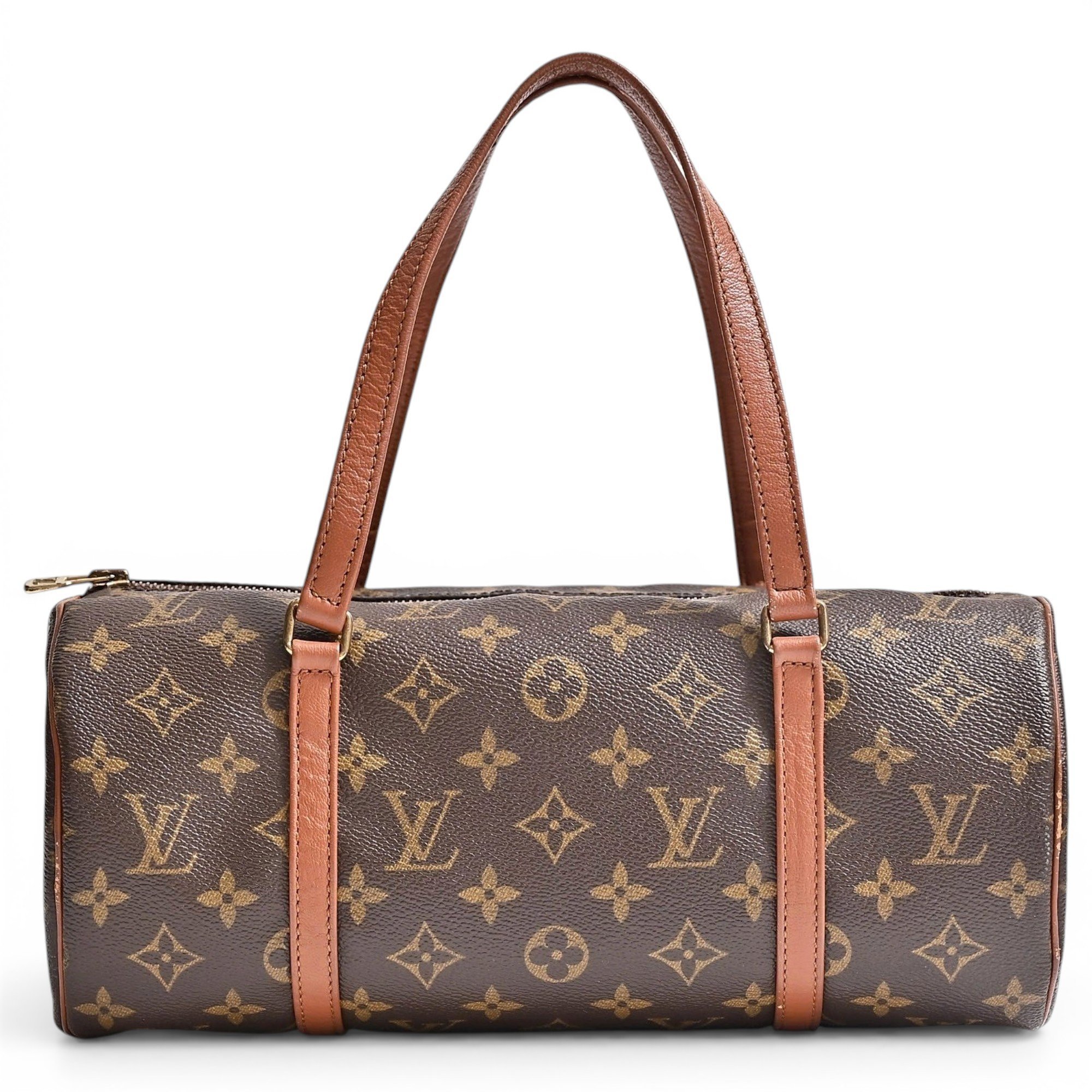Papillon leather handbag