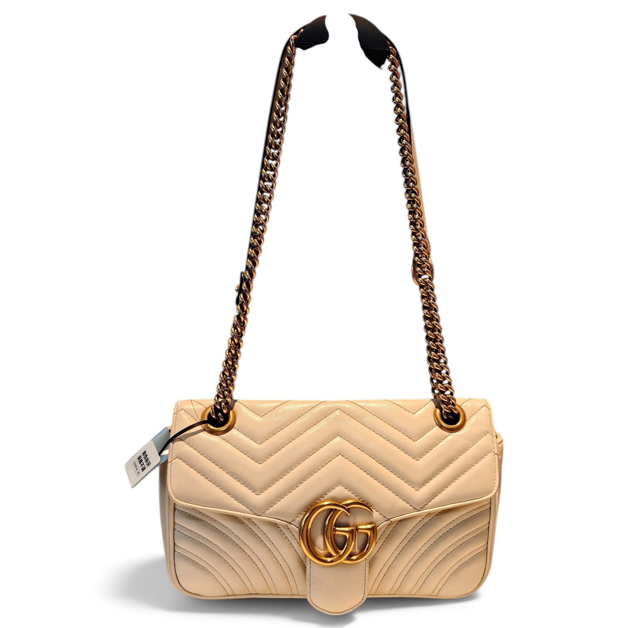 GG Marmont Flap leather handbag