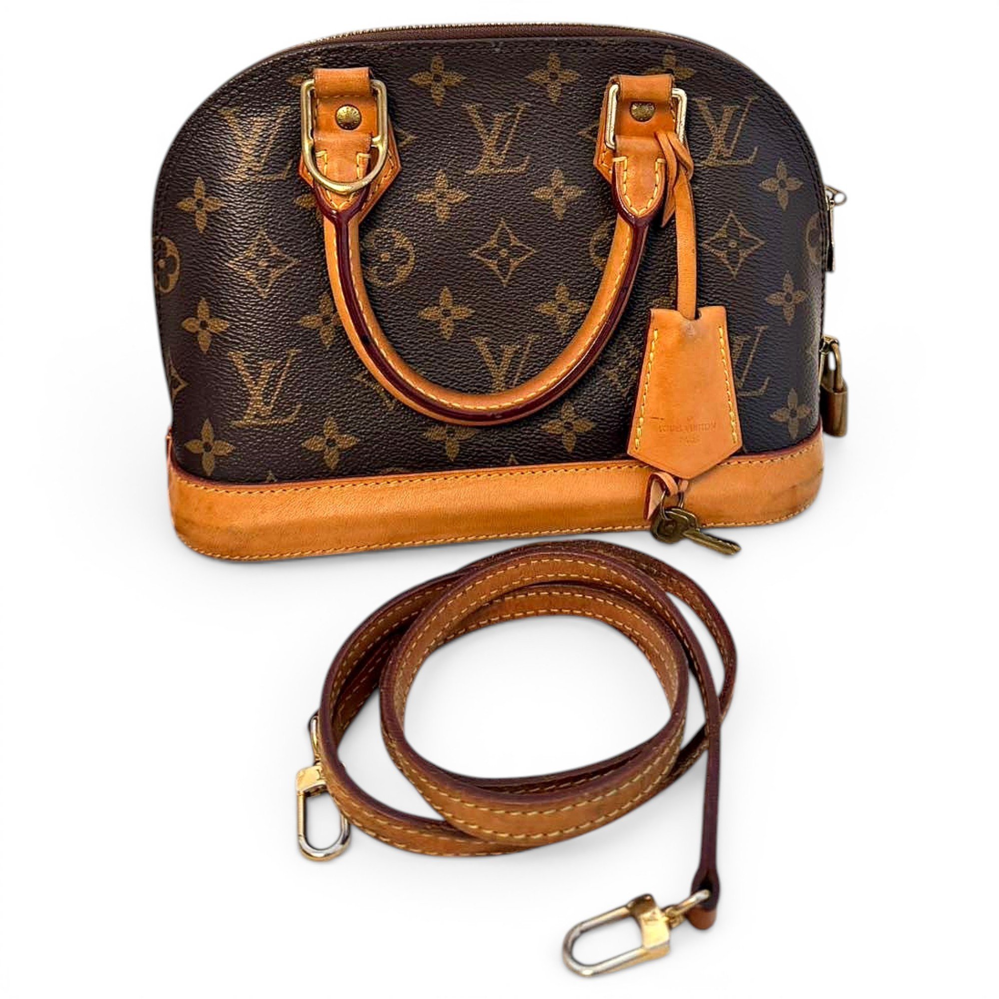 Alma BB leather handbag