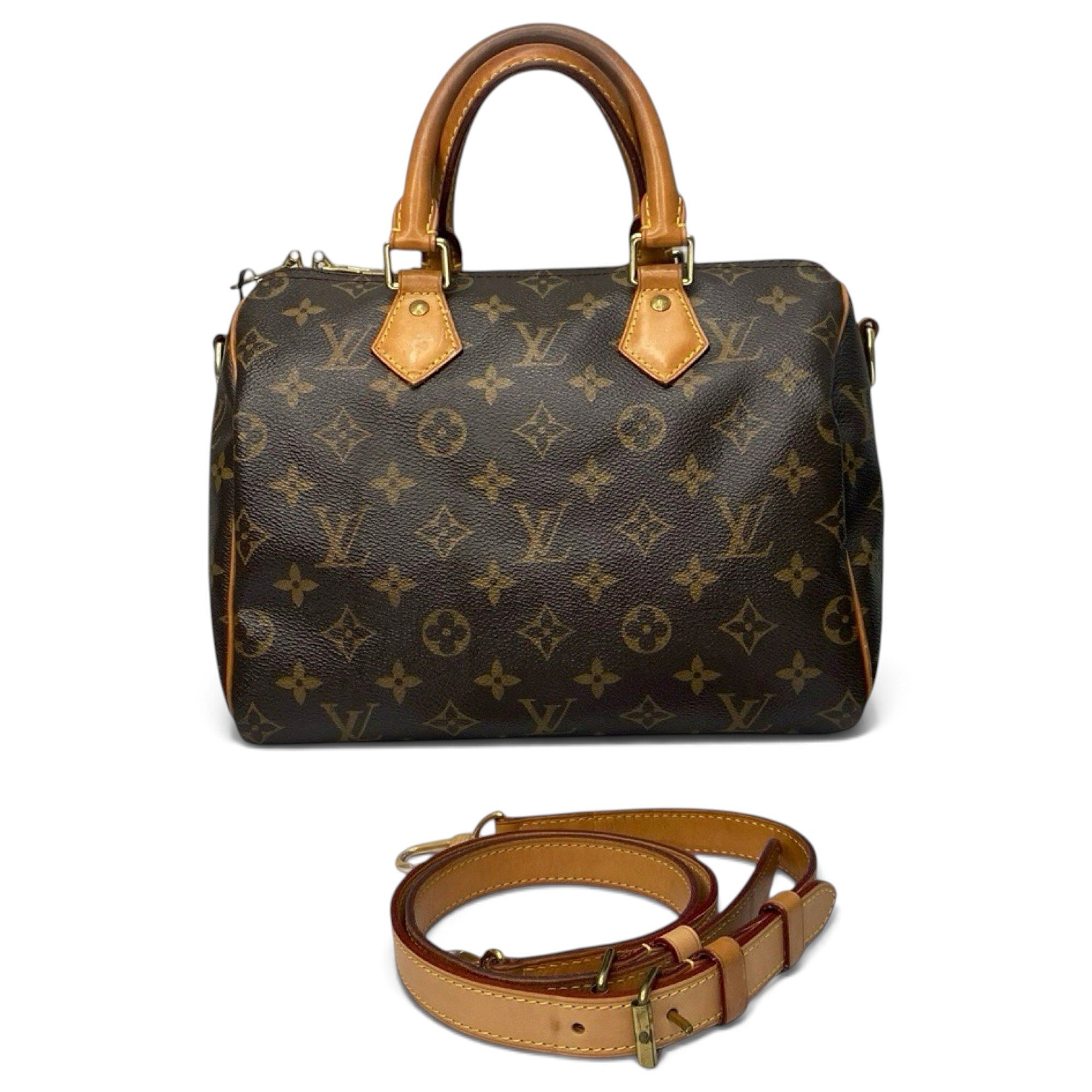 Speedy Bandoulière cloth bowling bag