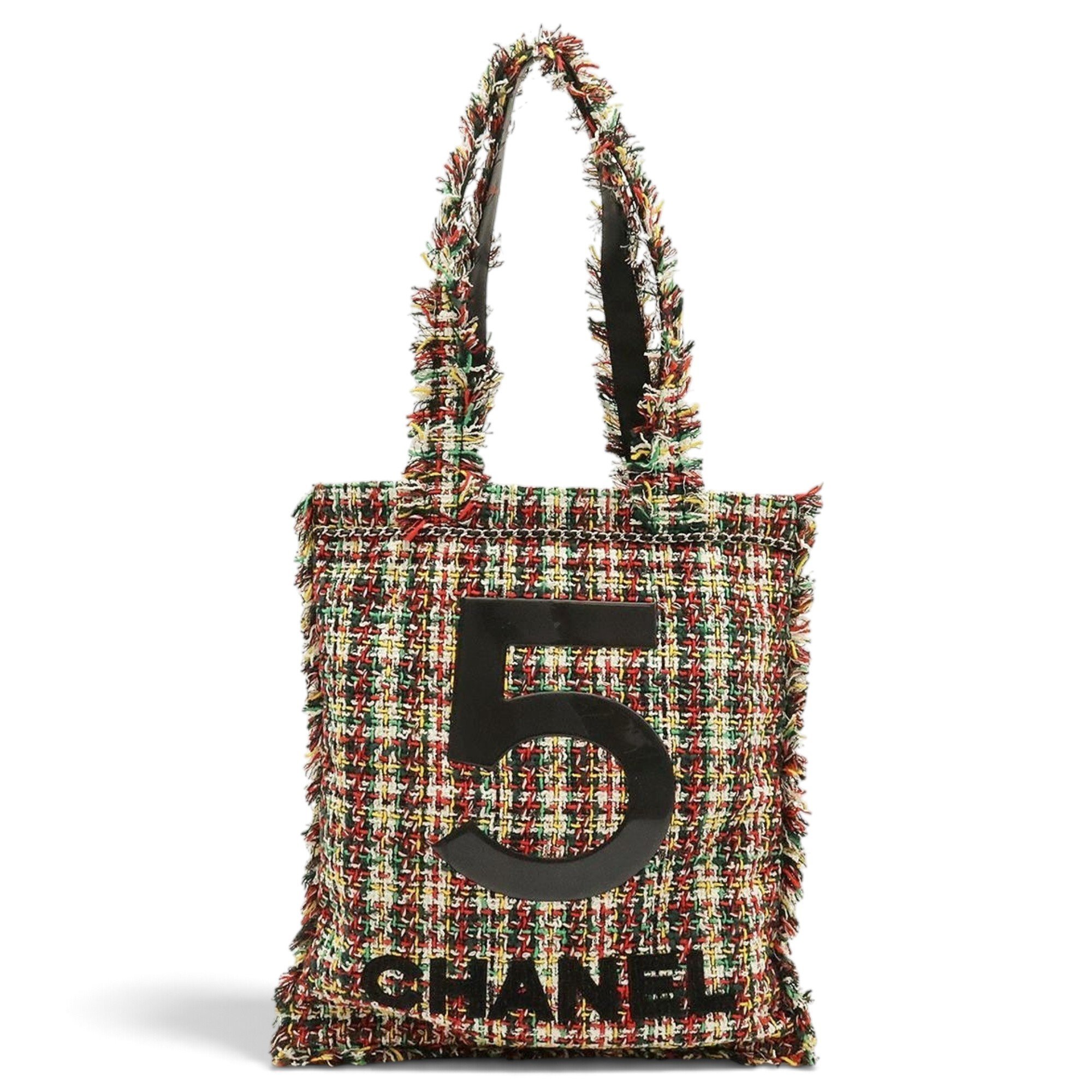 Patent leather tote