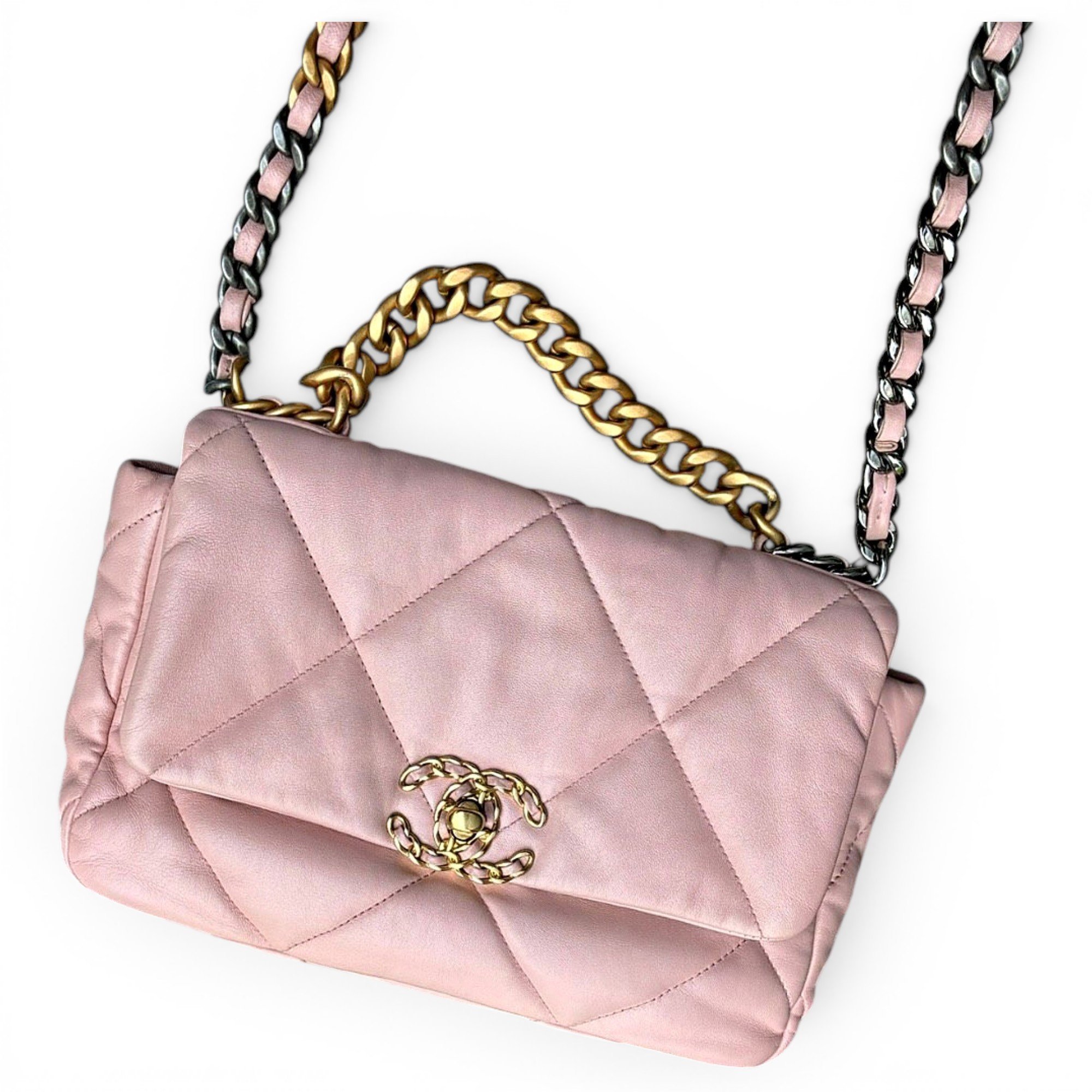 Chanel 19 leather handbag