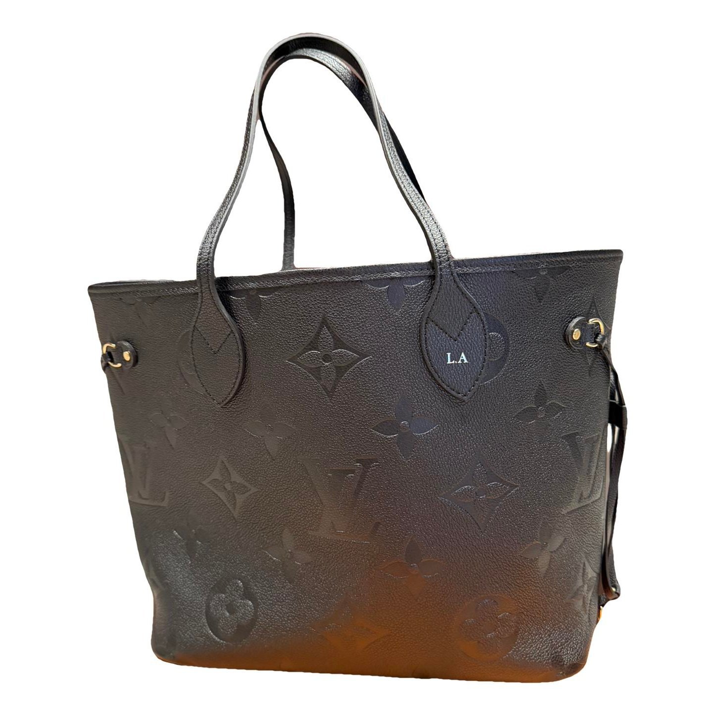 Neverfull leather tote