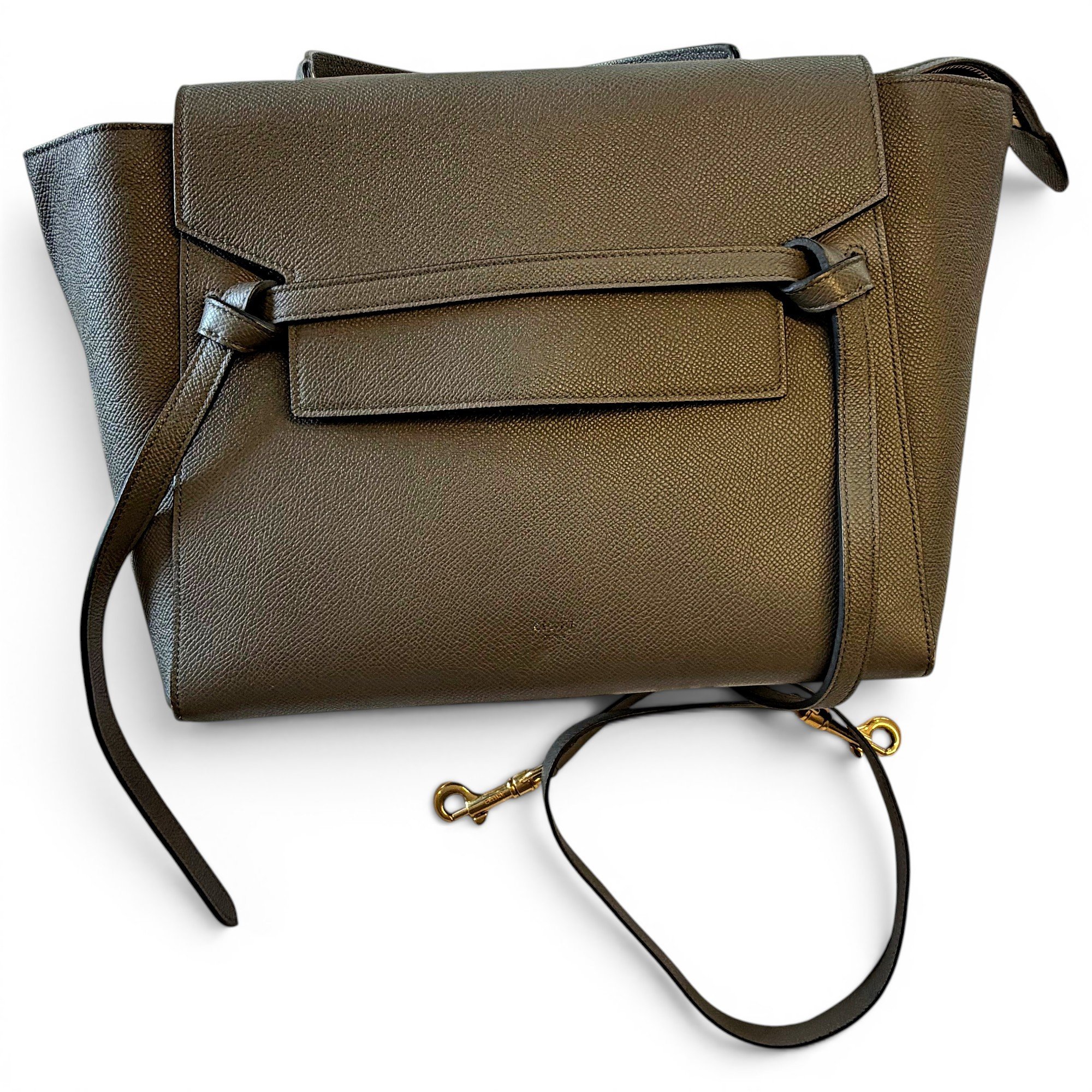 Luggage leather handbag