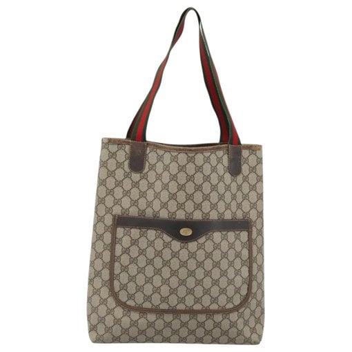 Leather tote