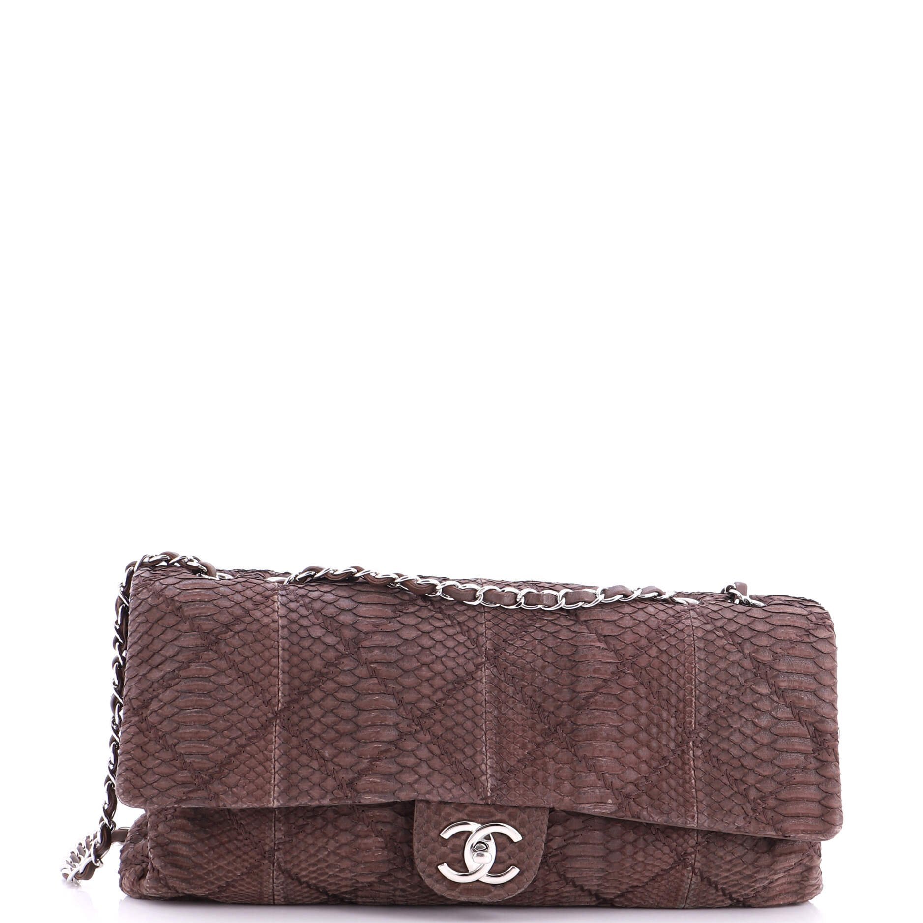 Timeless/Classique python handbag