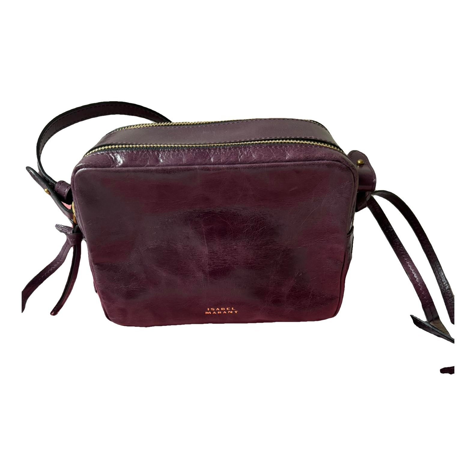 Leather crossbody bag