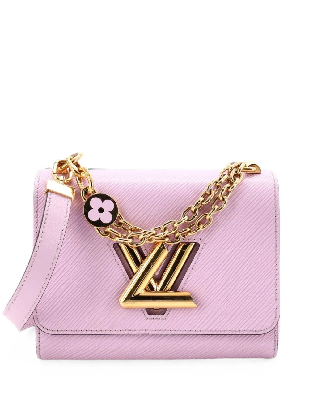 Braided Handle Twist Bag Epi Leather PM crossbody bag
