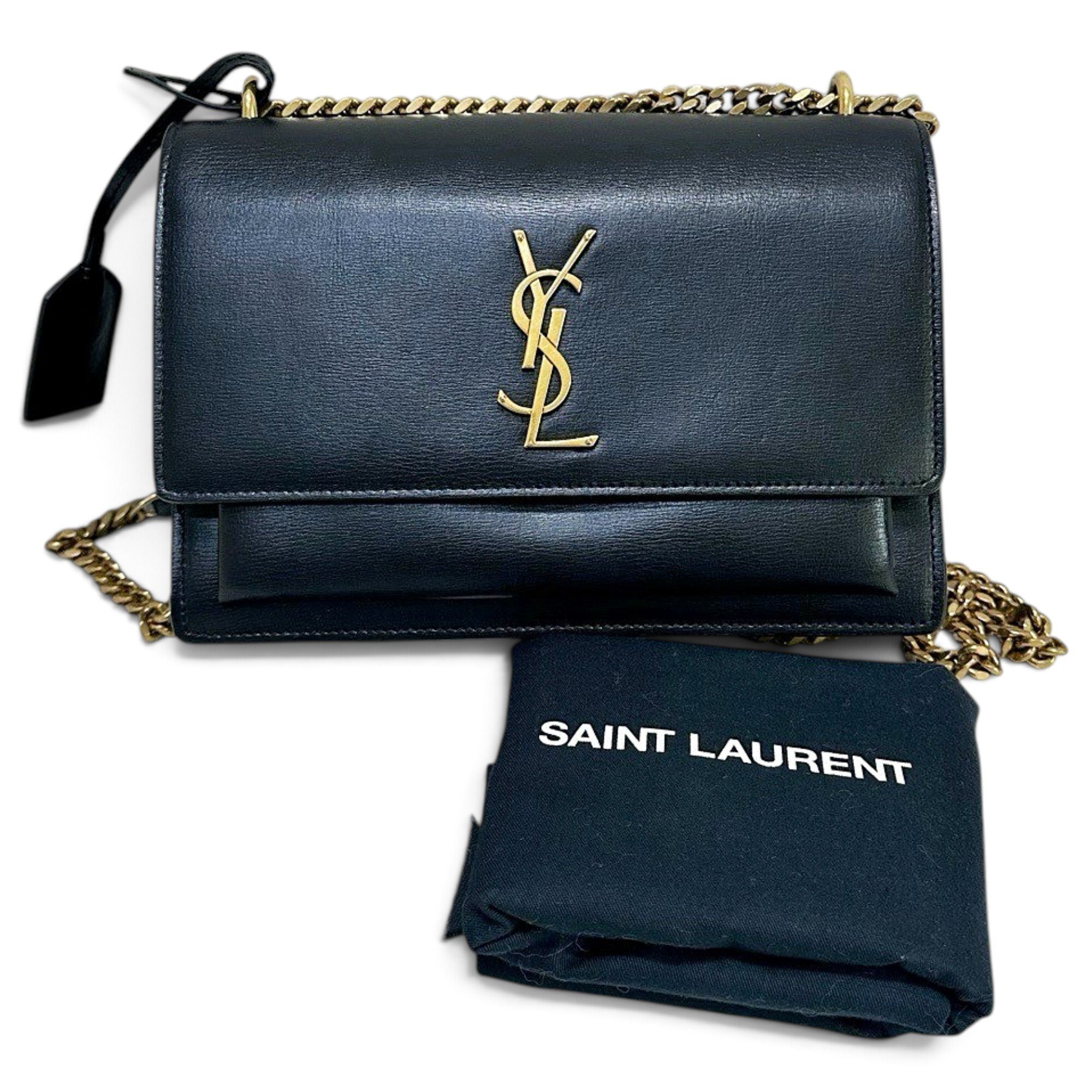 Sunset leather crossbody bag